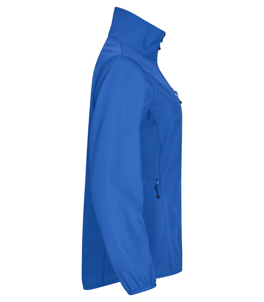 Clique Softshell Jas Dames - blauw, foto 4 van 6