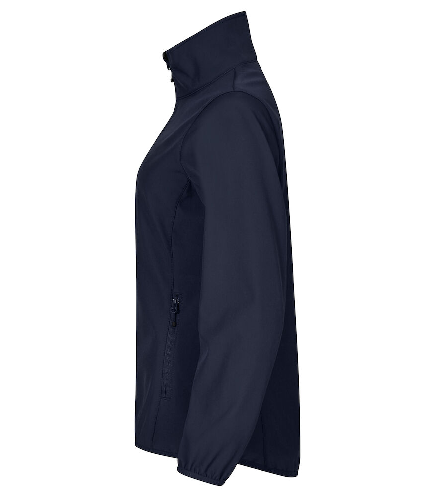 Clique Softshell Jas Dames - navy, foto 3 van 6