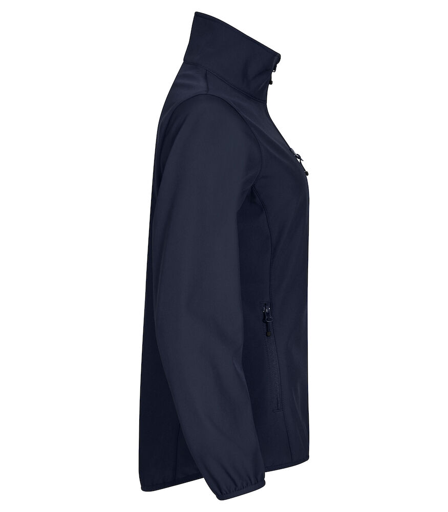 Clique Softshell Jas Dames - navy, foto 4 van 6