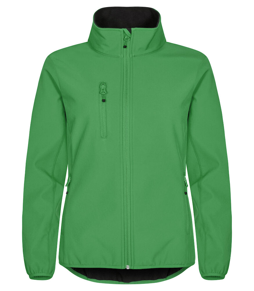 Clique Softshell Jas Dames - groen