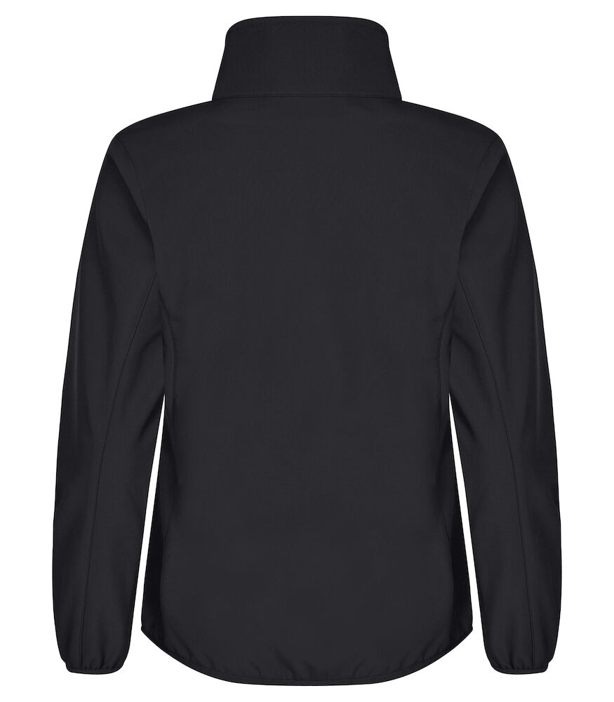 Clique Softshell Jas Dames - zwart, foto 2 van 6