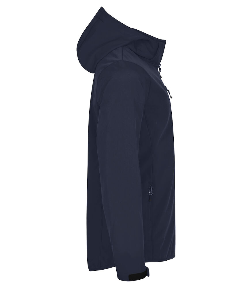 Clique Hoody Softshell Jas Heren - navy, foto 4 van 6