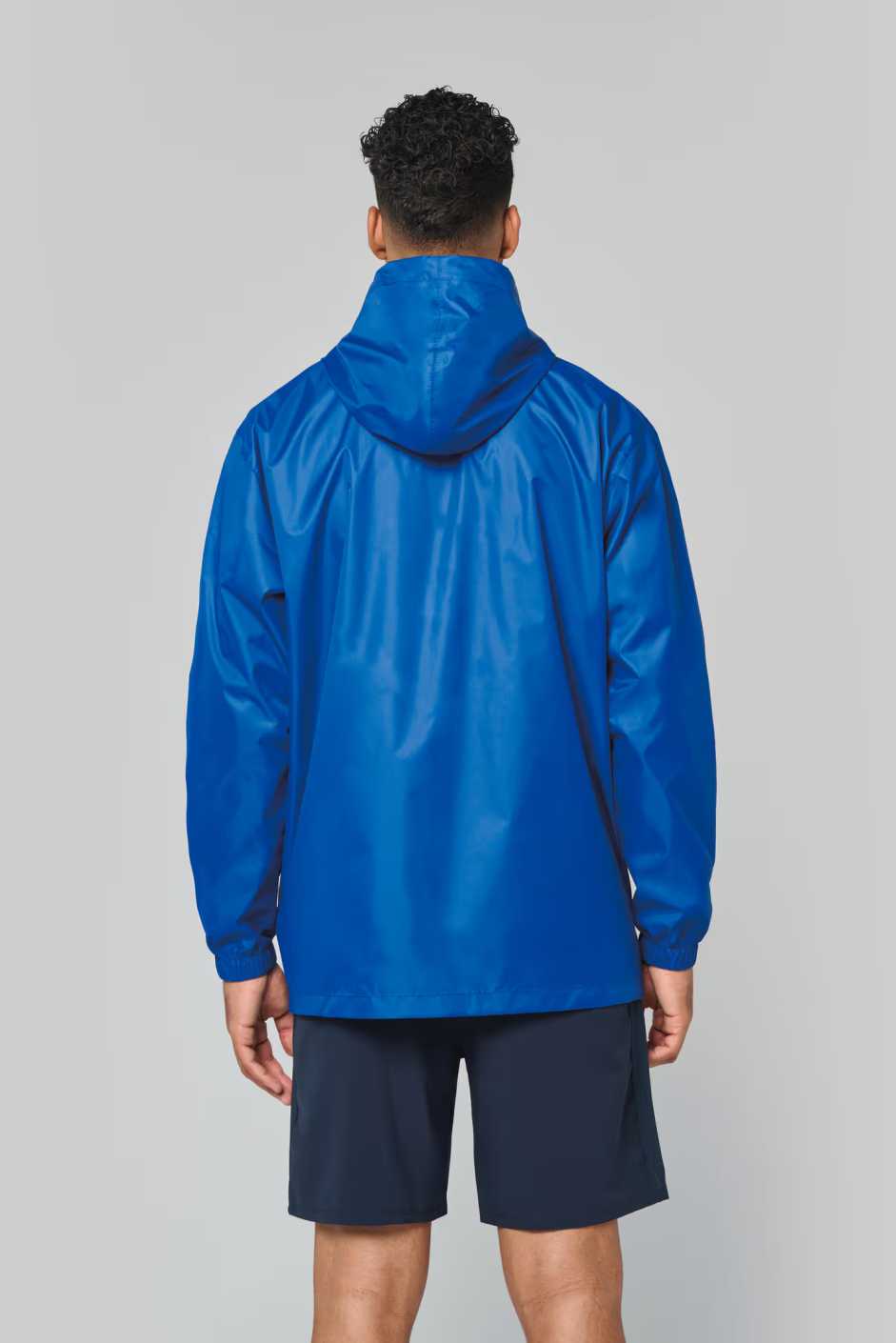 Regenjas met capuchon - blauw, foto 3 van 4