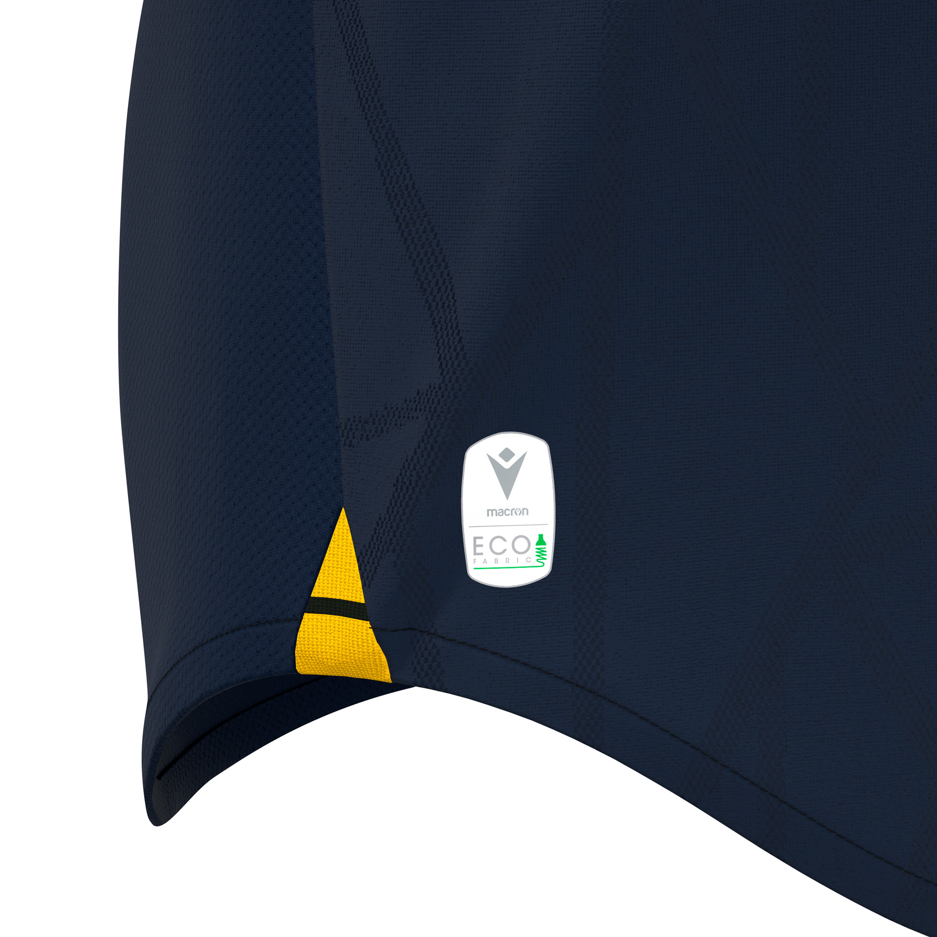 Macron Cerberus shirt - navy/geel, foto 6 van 6