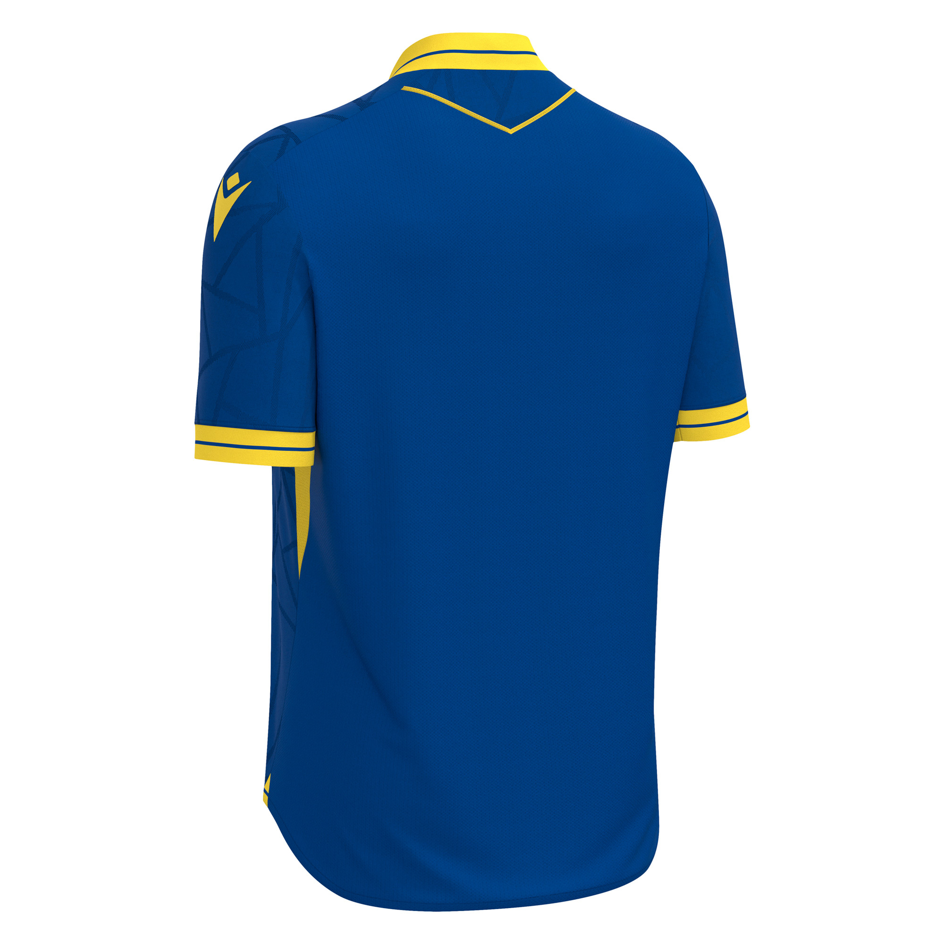 Macron Cerberus shirt - blauw/geel, foto 2 van 6