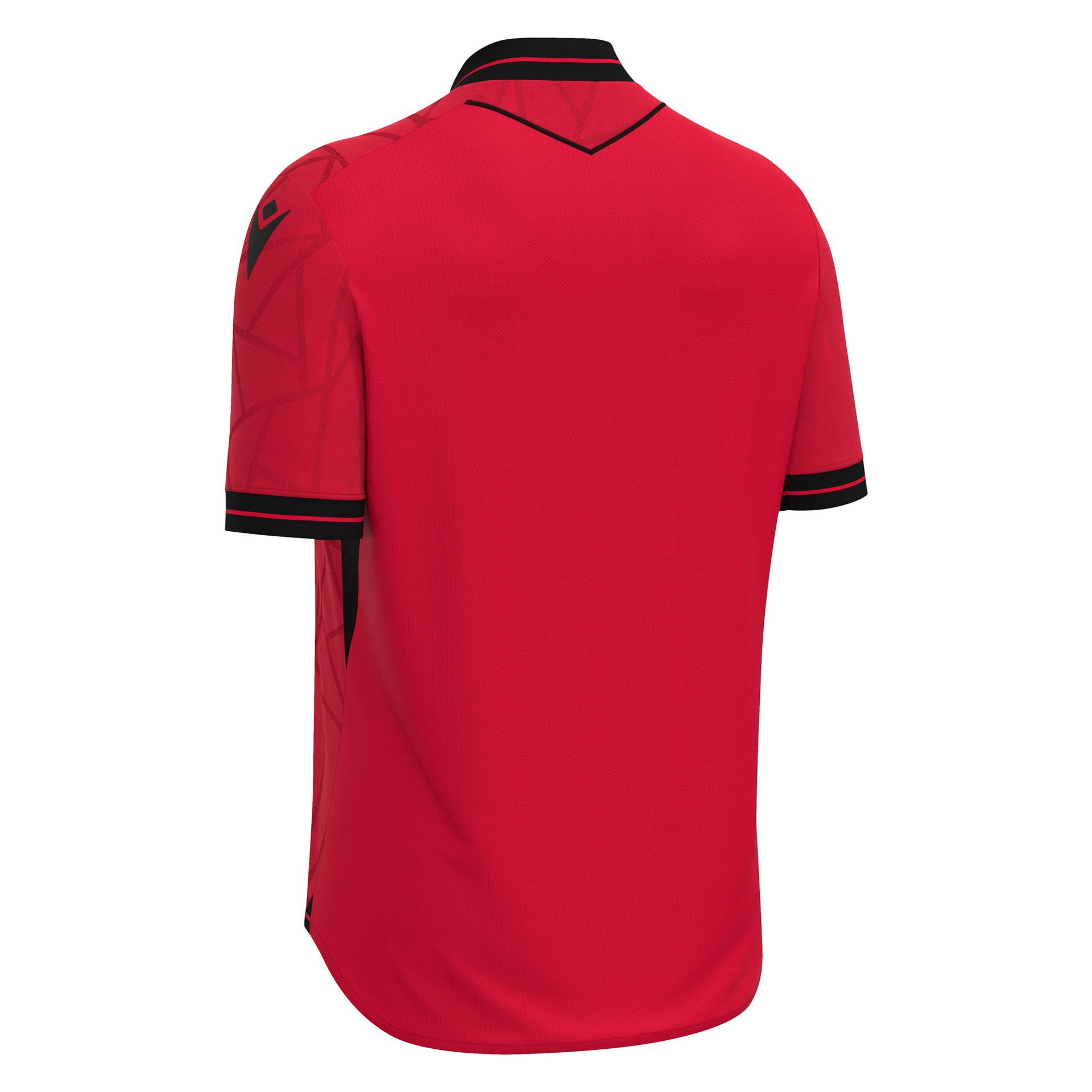 Macron Cerberus shirt - rood/zwart, foto 2 van 6