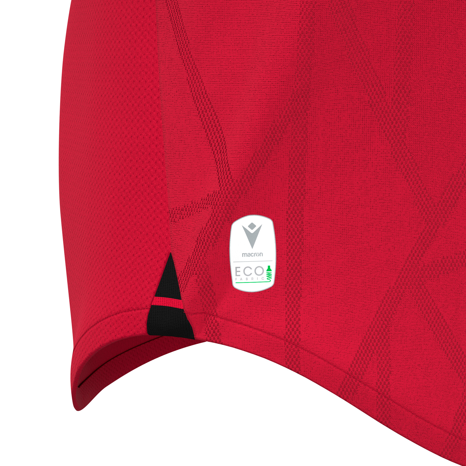 Macron Cerberus shirt - rood/zwart, foto 6 van 6
