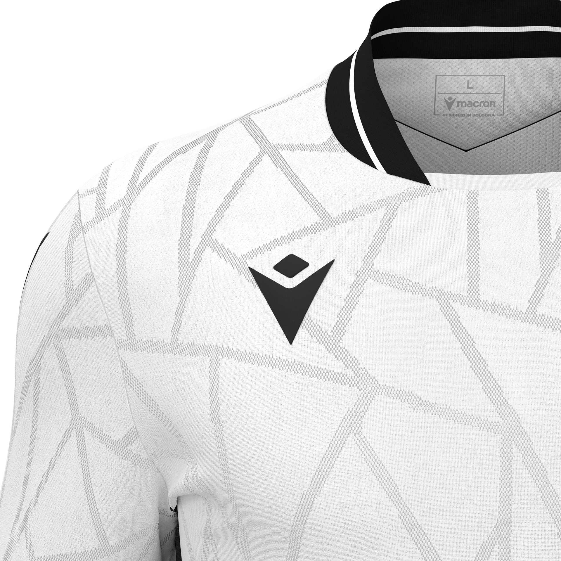 Macron Cerberus shirt - wit/zwart, foto 3 van 6