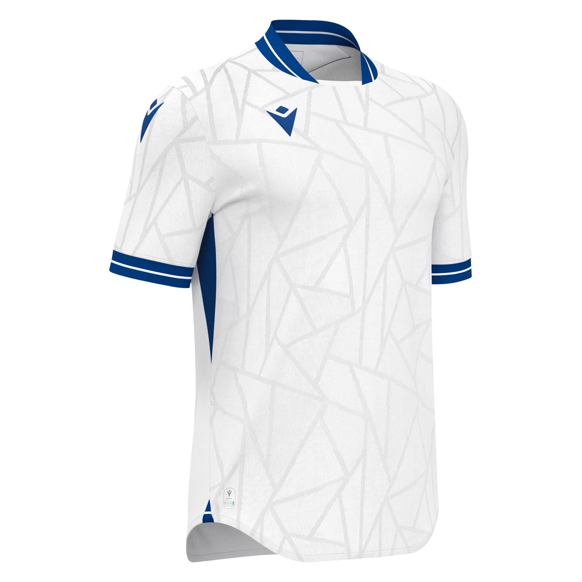 Macron Cerberus shirt - wit/blauw, foto 4 van 6