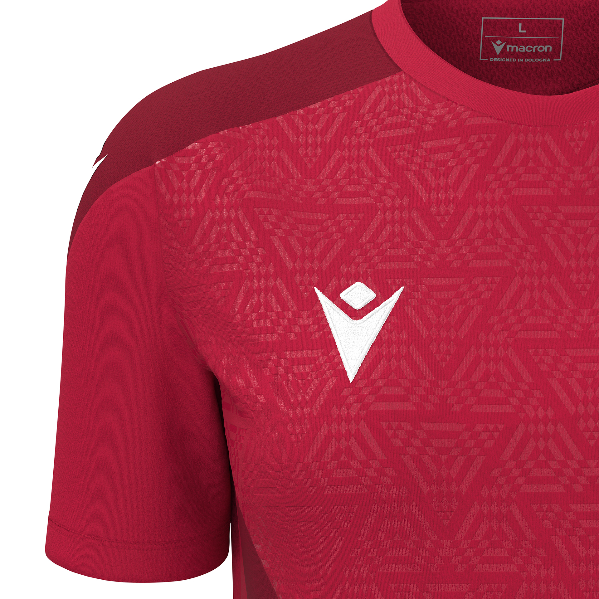 Macron Dryad shirt dames - rood, foto 4 van 6