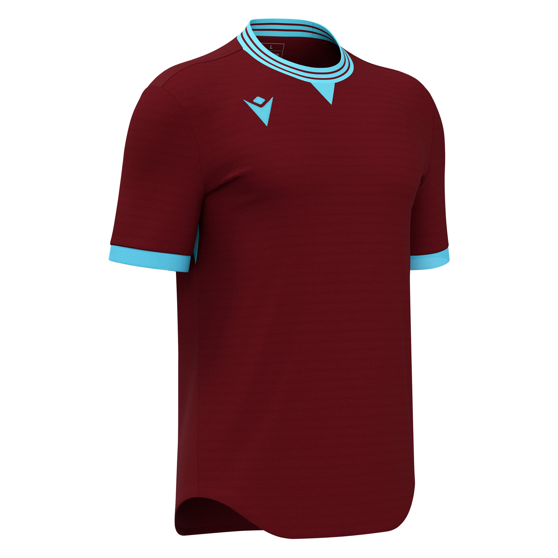 Macron Elves shirt - bordeaux rood, foto 2 van 5