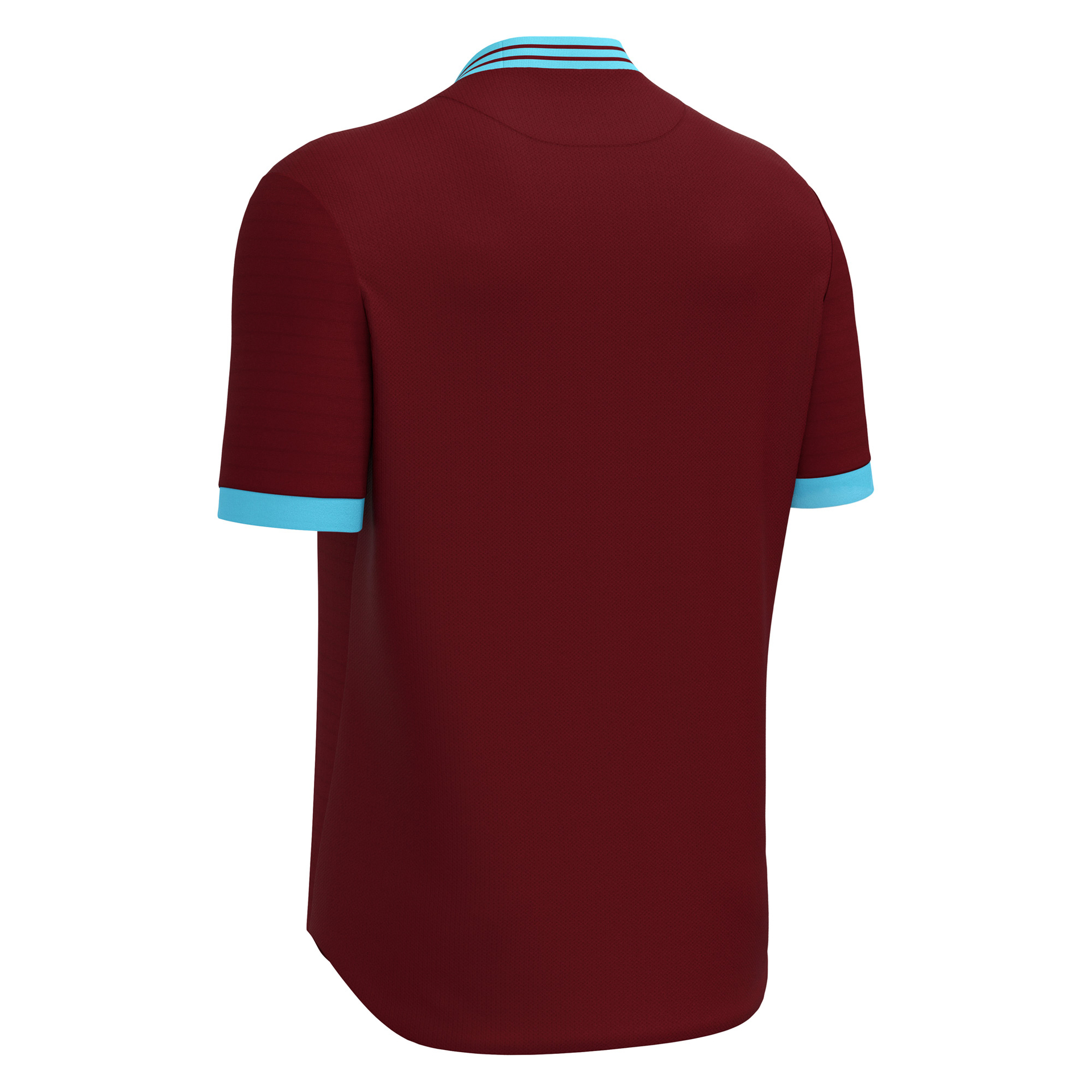 Macron Elves shirt - bordeaux rood, foto 4 van 5