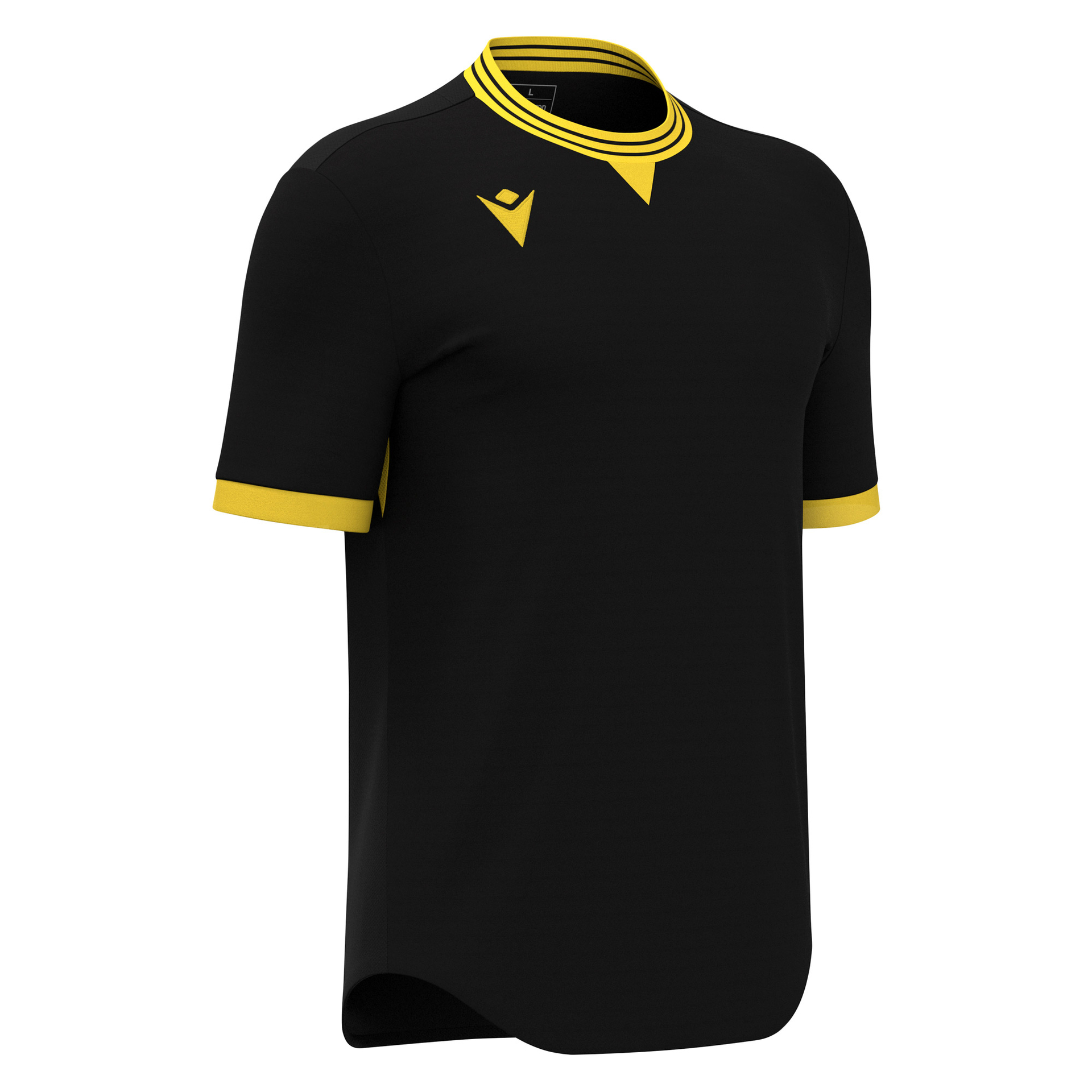 Macron Elves shirt - zwart/geel, foto 2 van 5