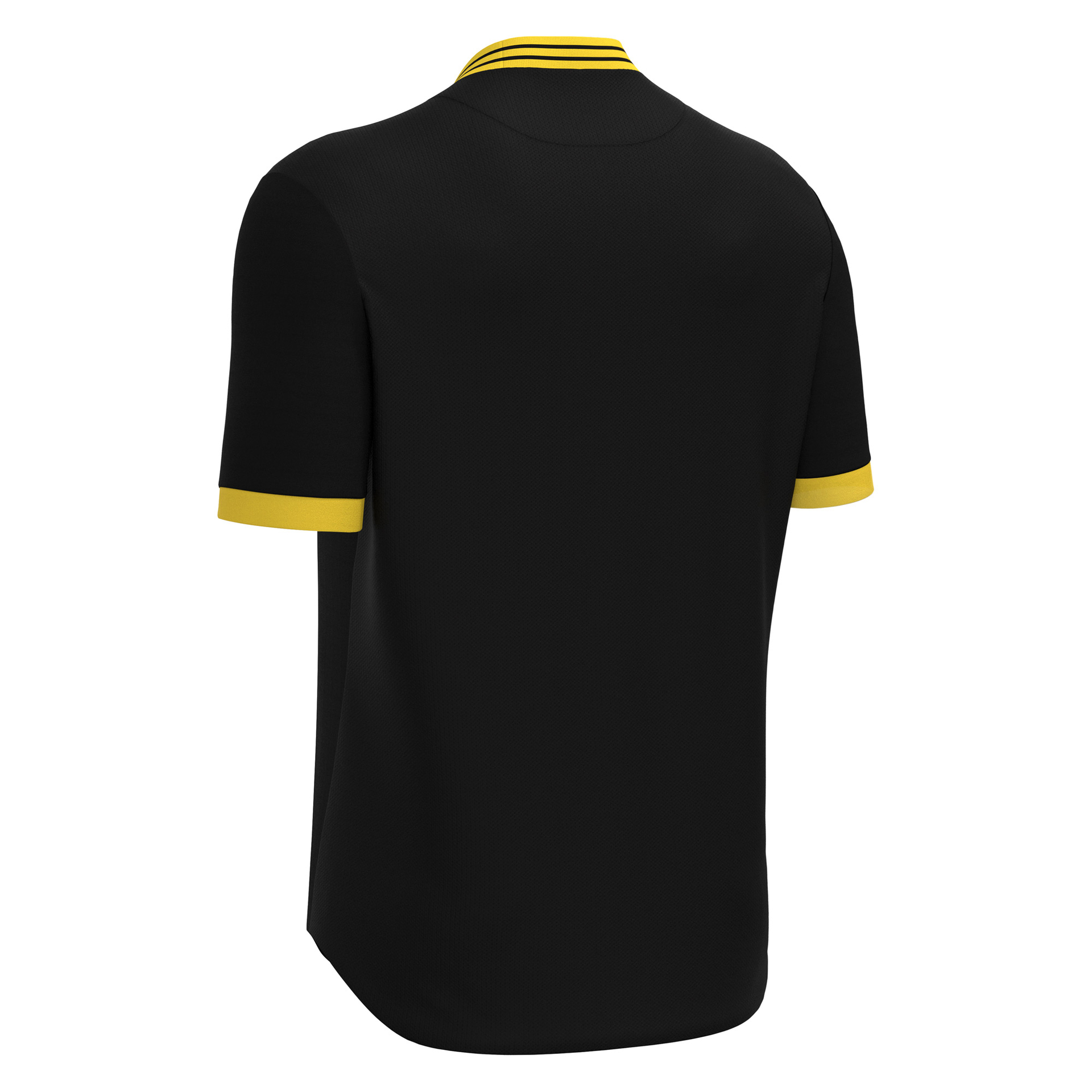 Macron Elves shirt - zwart/geel, foto 4 van 5