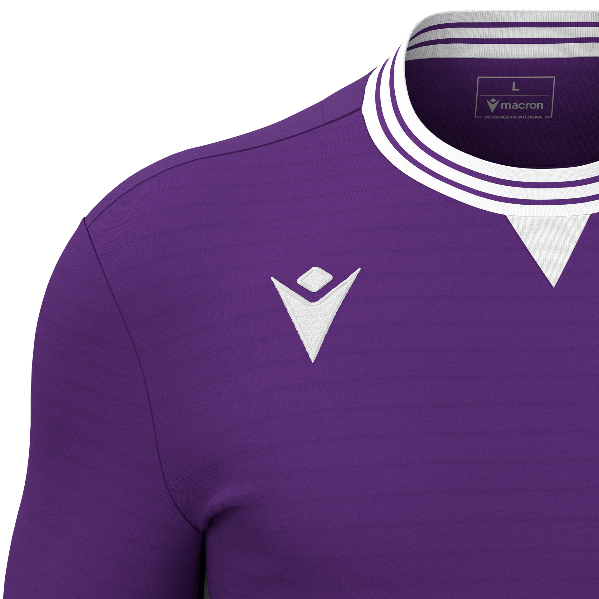 Macron Elves shirt - paars, foto 3 van 5