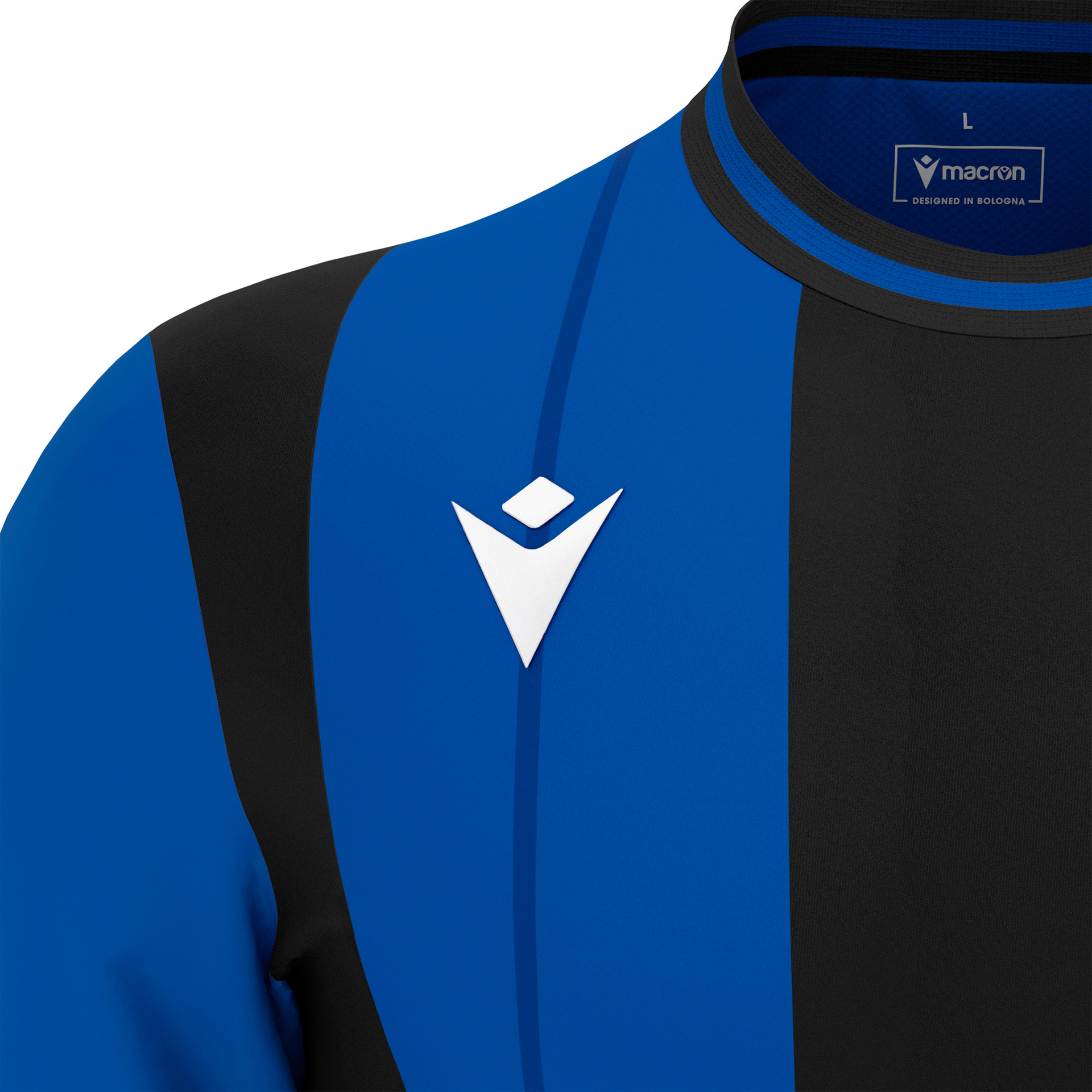Macron Propus shirt - blauw/zwart, foto 3 van 6