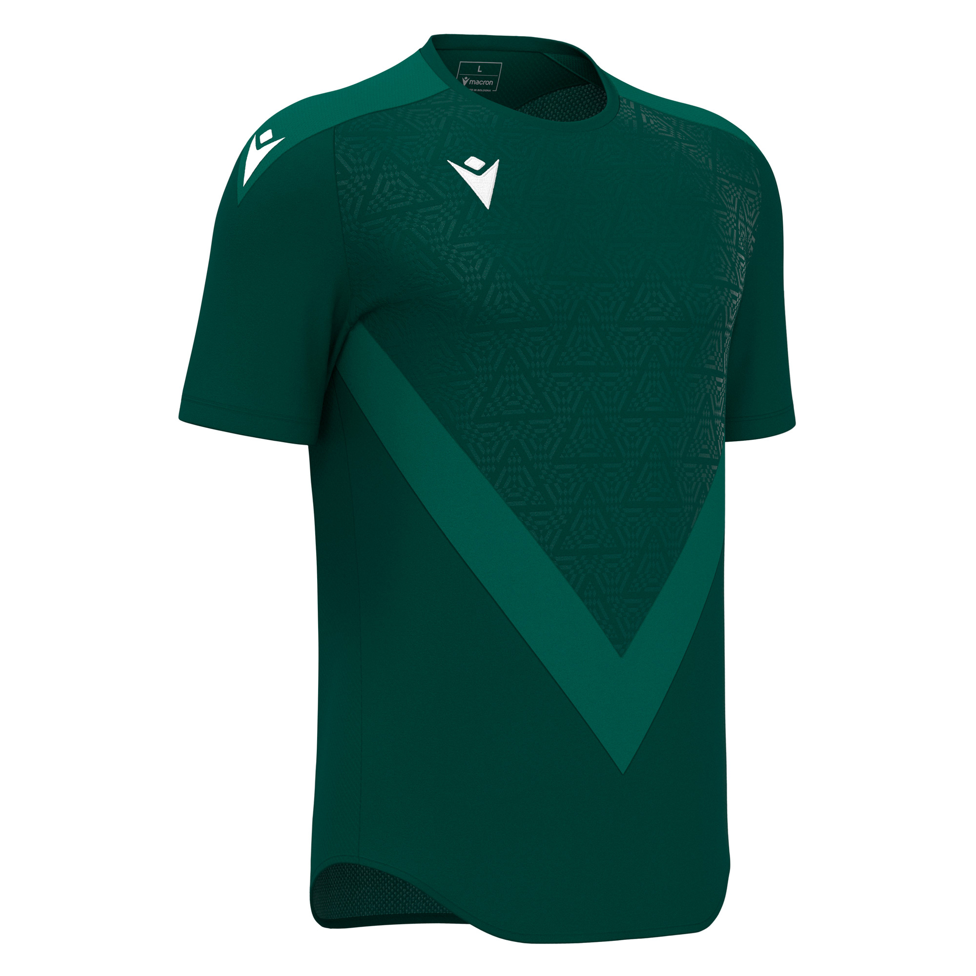 Macron Wisp shirt - donkergroen