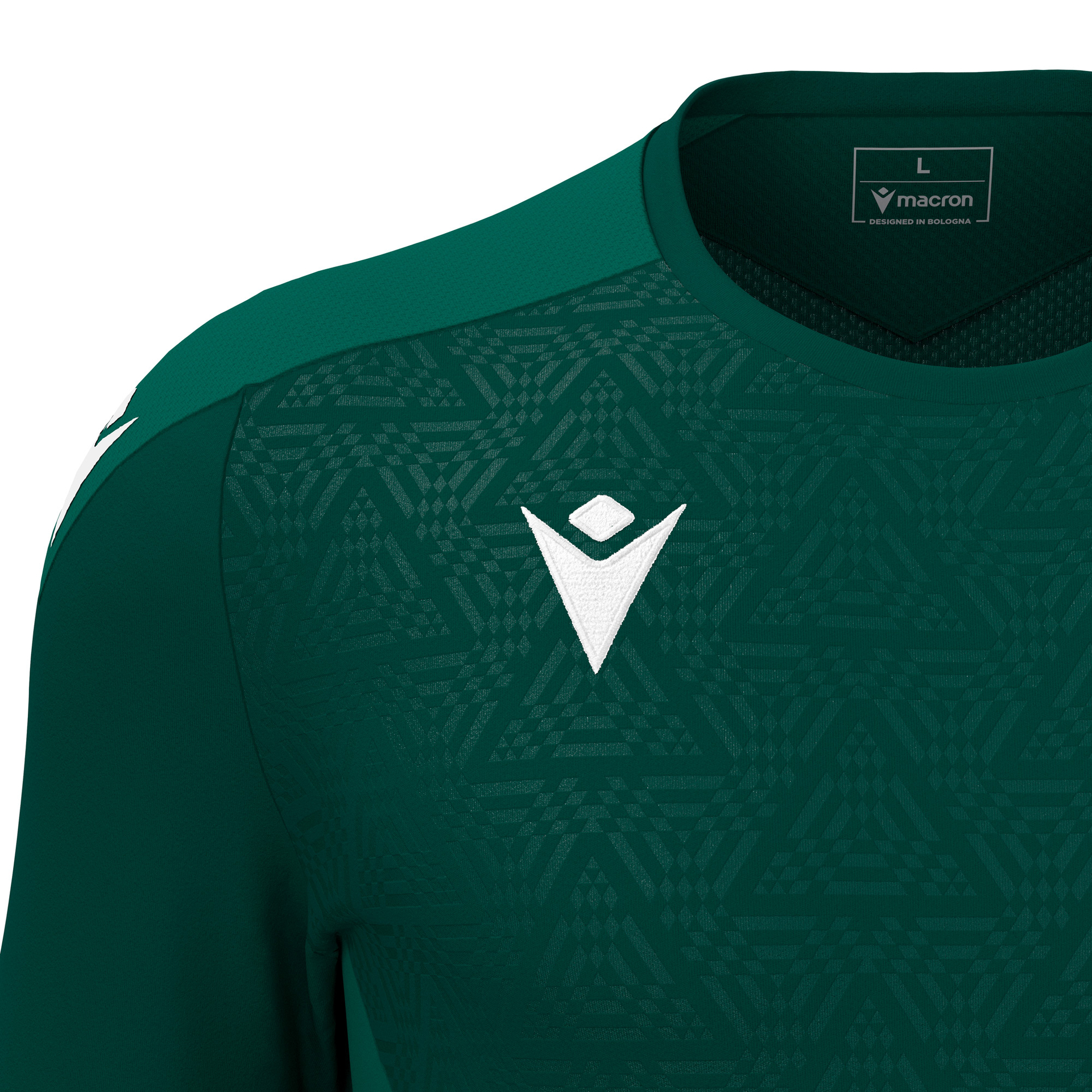 Macron Wisp shirt - donkergroen, foto 4 van 6