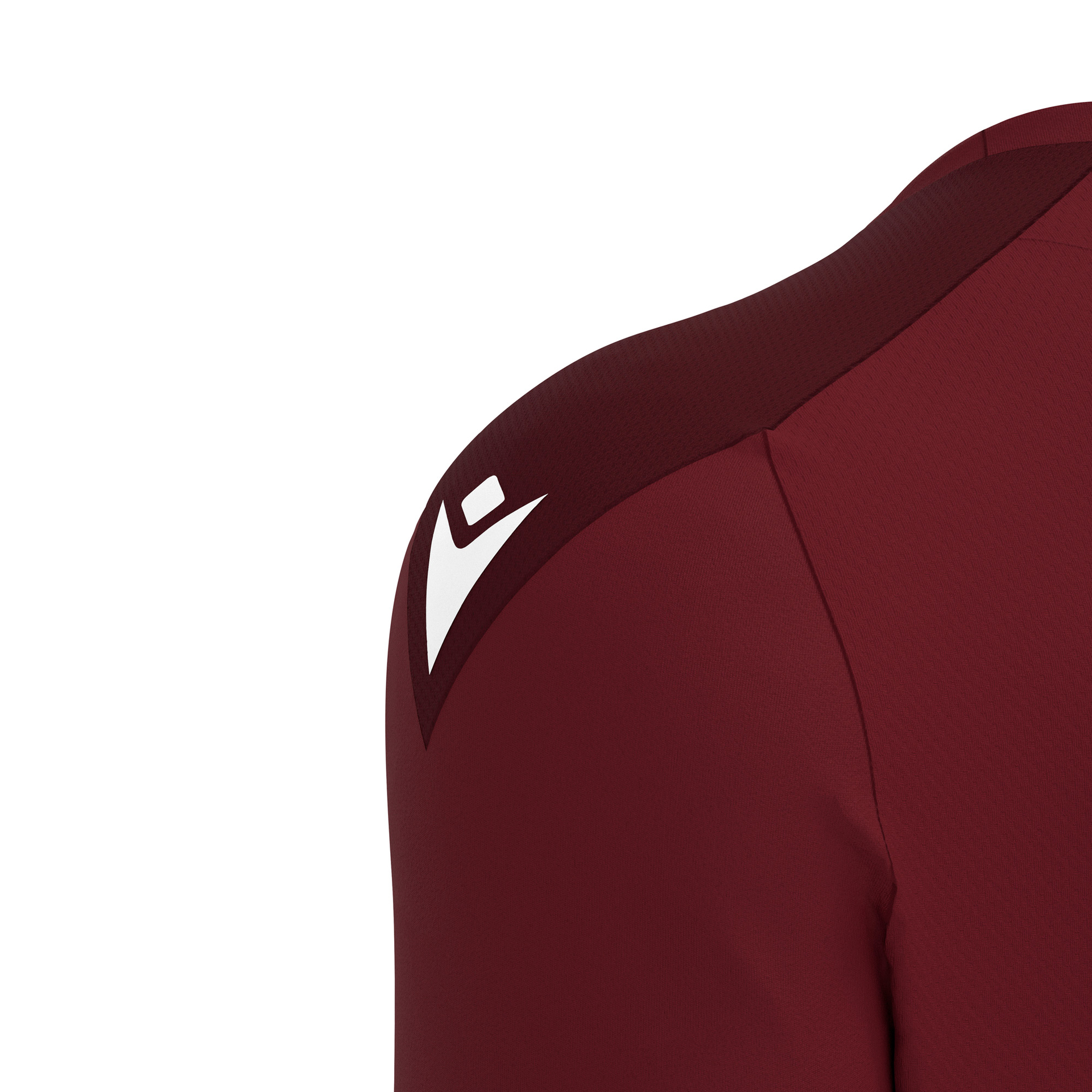 Macron Wisp shirt - bordeaux rood, foto 5 van 6