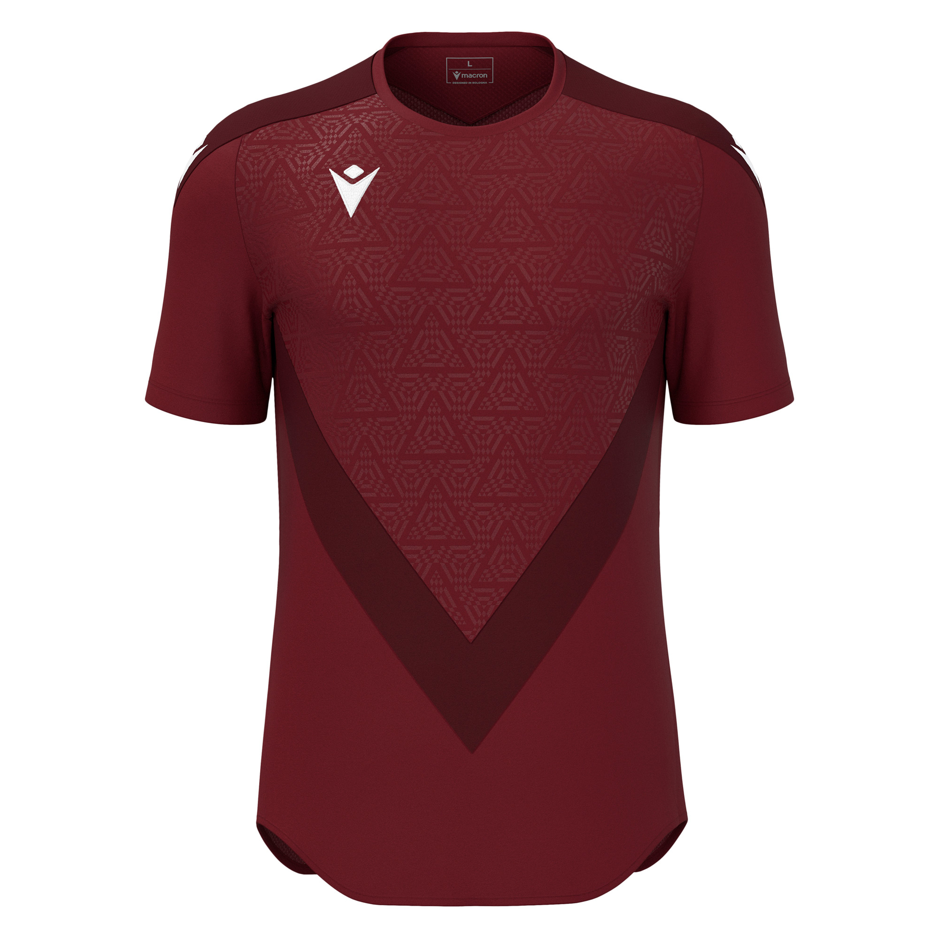 Macron Wisp shirt - bordeaux rood, foto 2 van 6