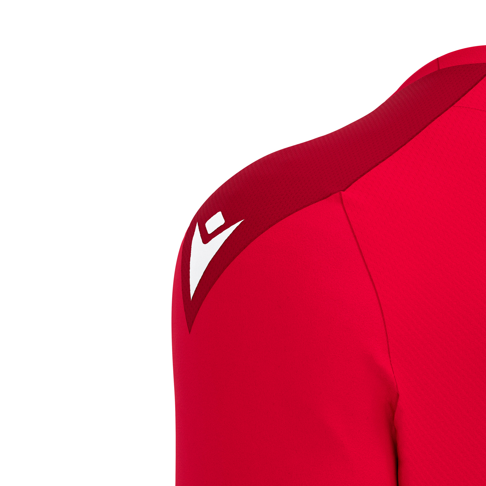 Macron Wisp shirt - rood, foto 5 van 6