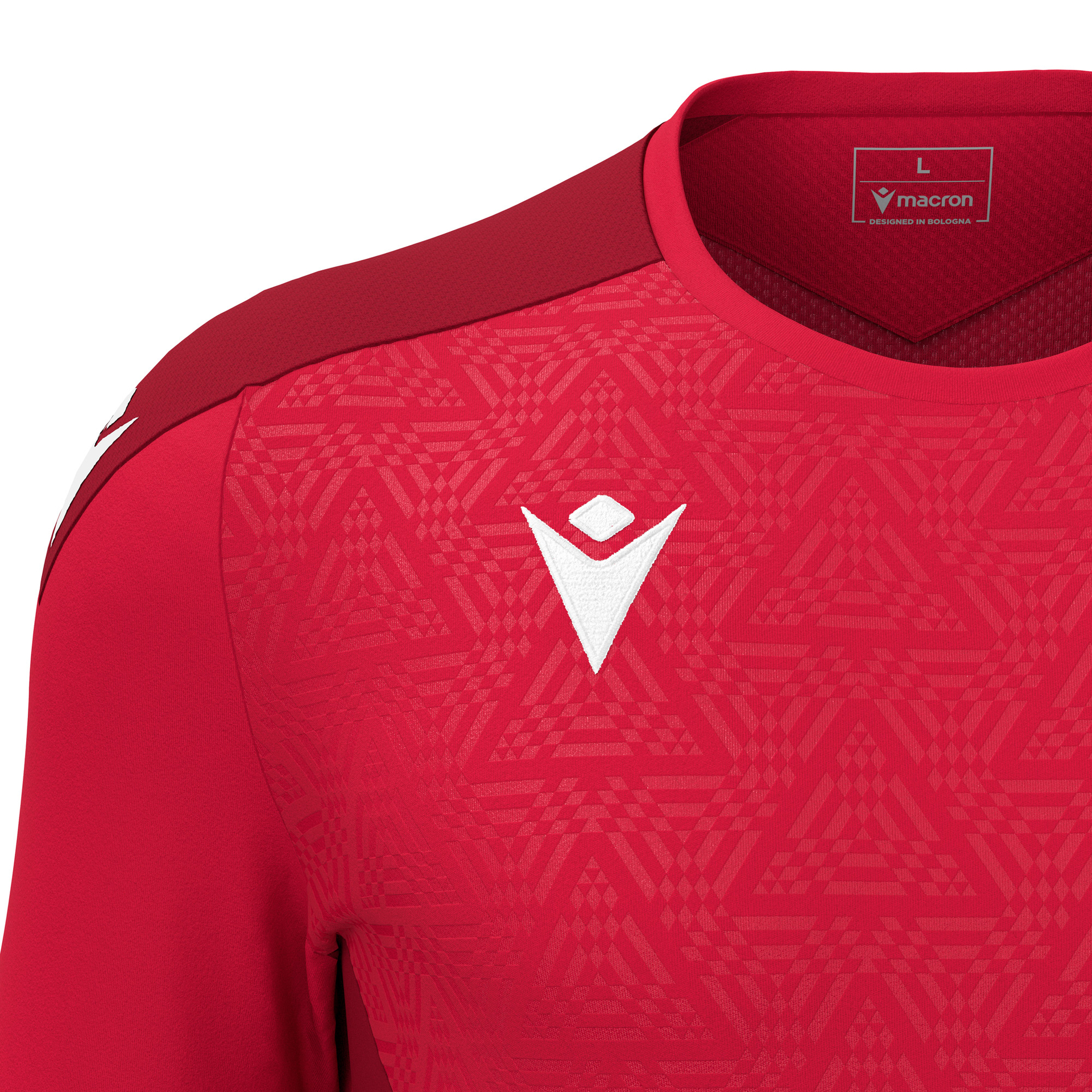 Macron Wisp shirt - rood, foto 4 van 6