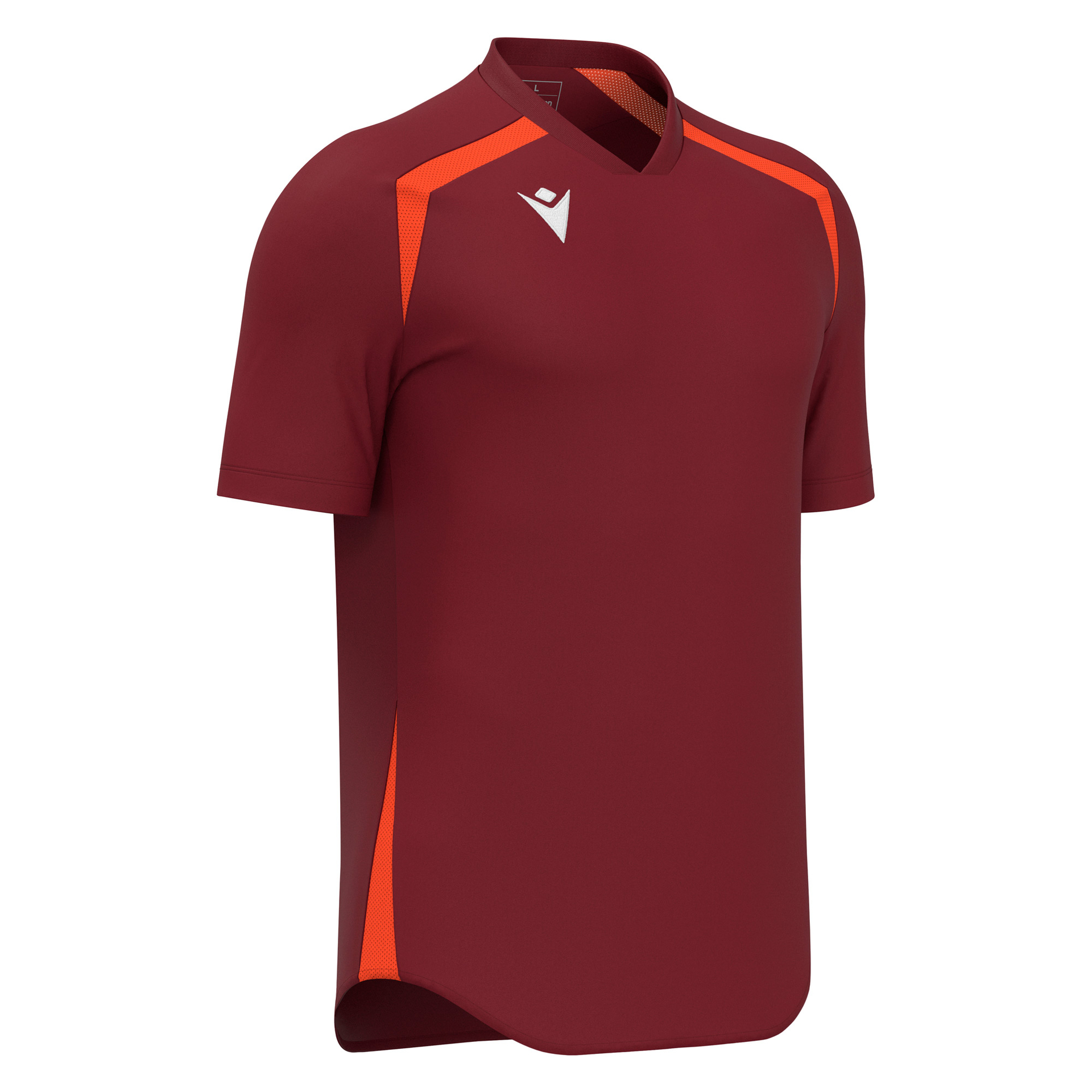 Macron Wyrm shirt - bordeaux rood, foto 2 van 6
