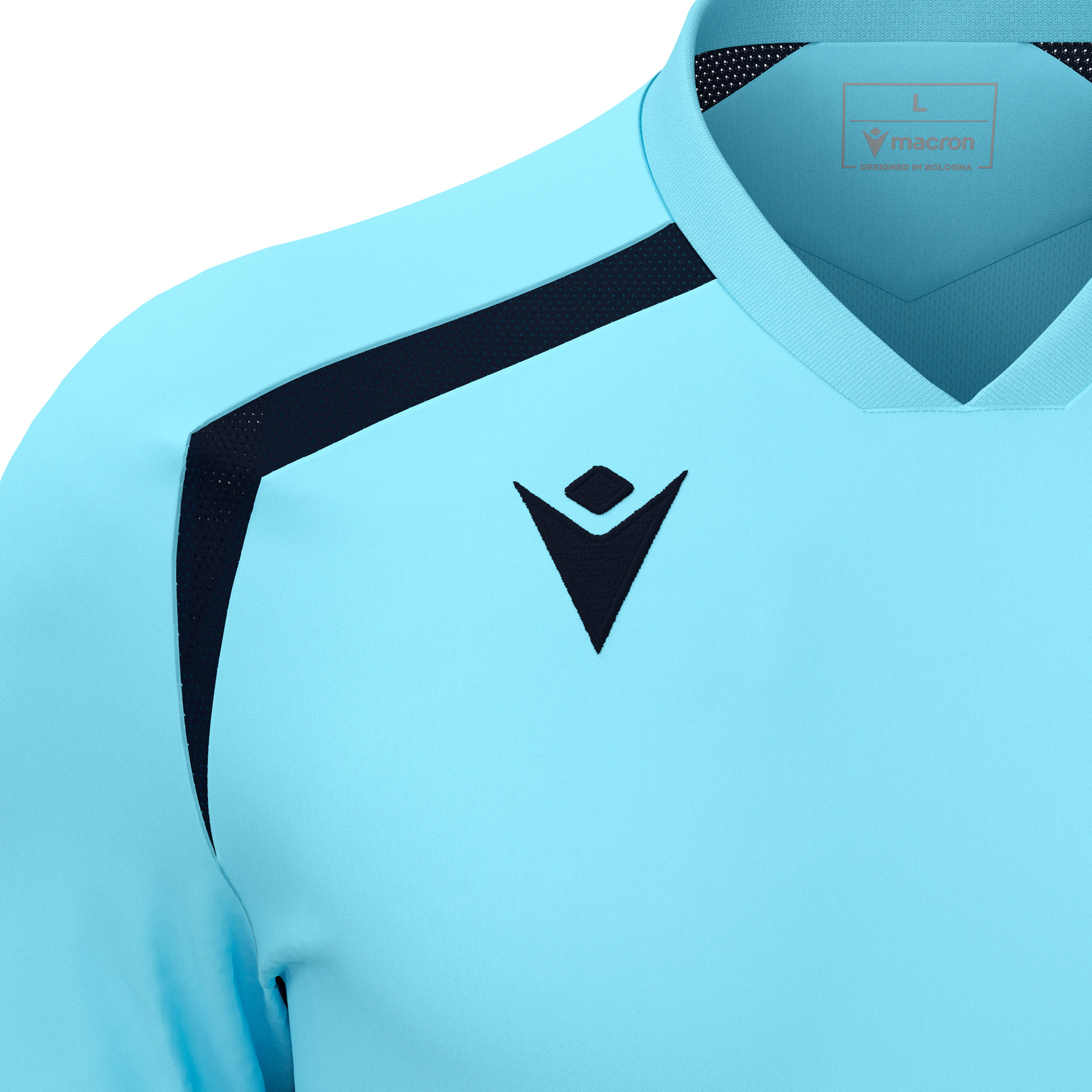 Macron Wyrm shirt - celeste, foto 3 van 6