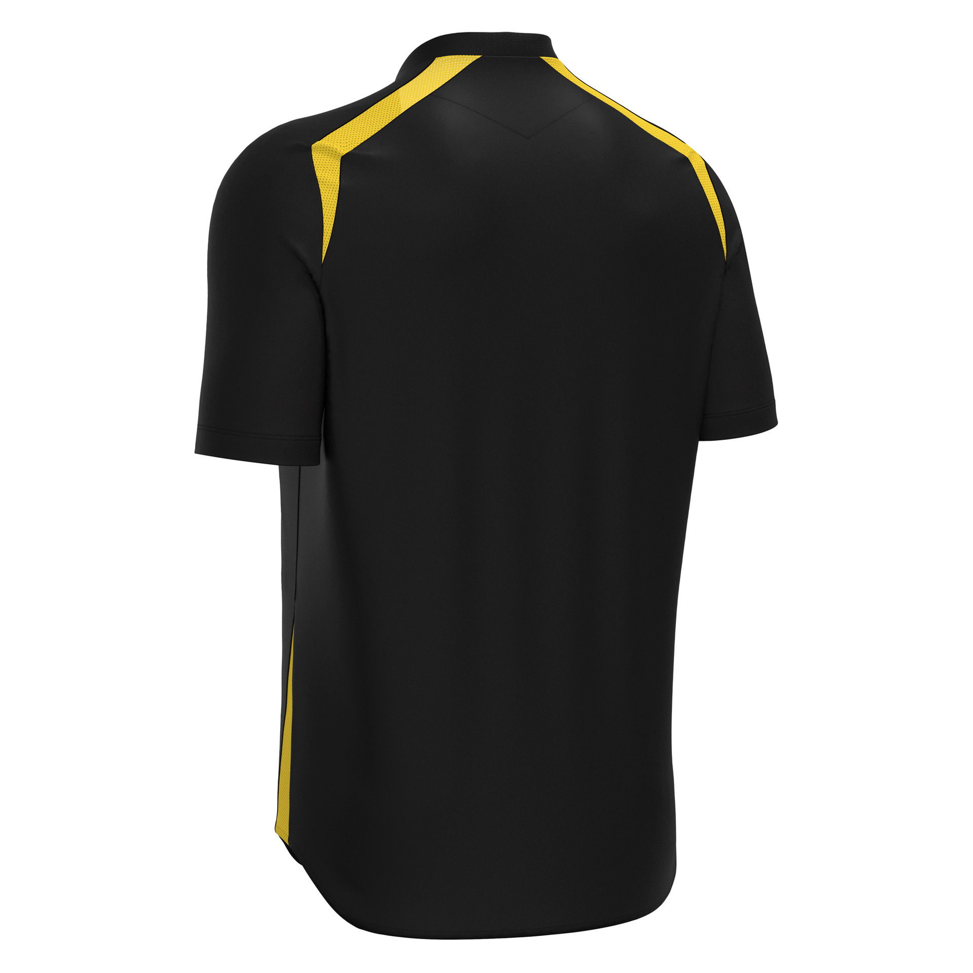 Macron Wyrm shirt - zwart/geel, foto 2 van 6
