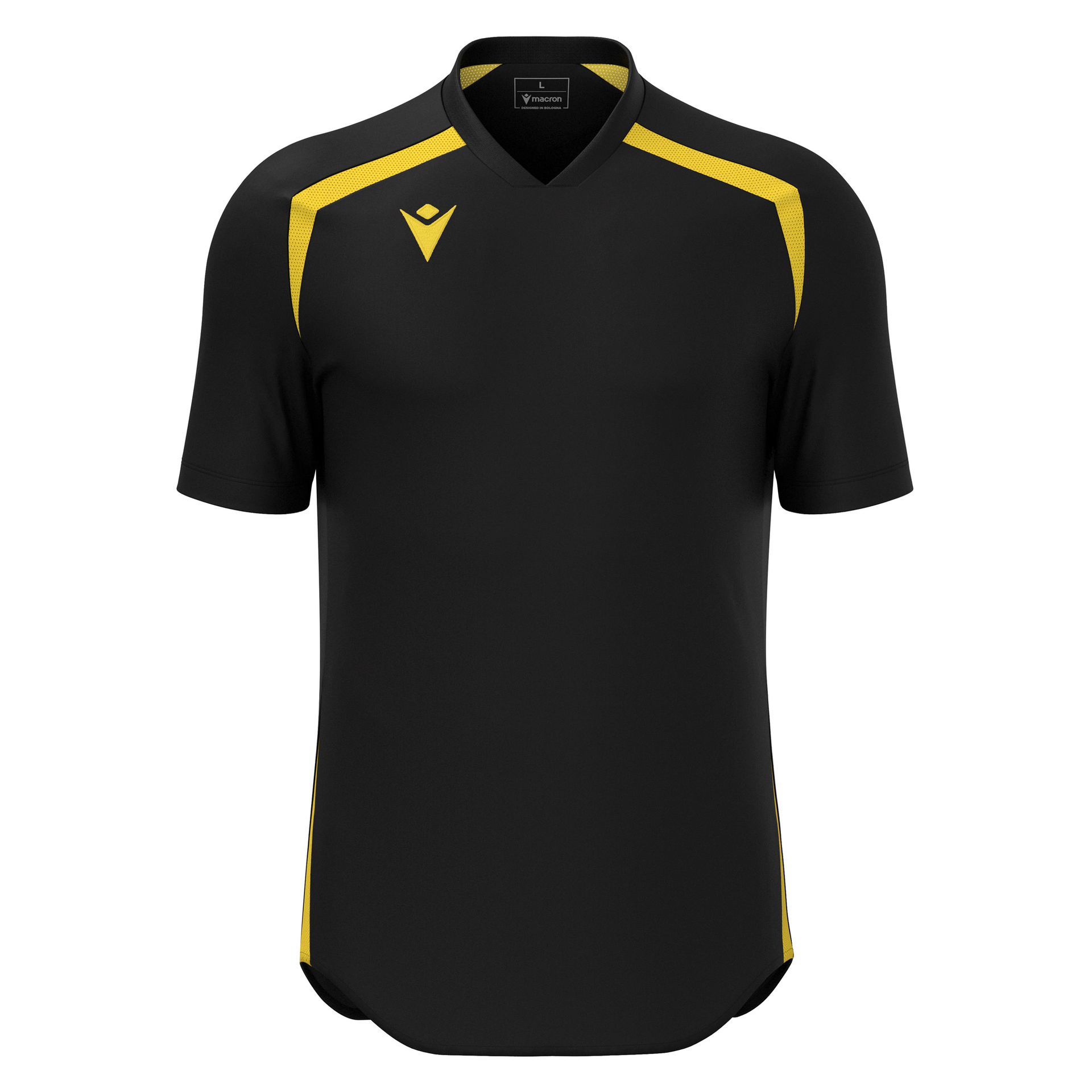 Macron Wyrm shirt - zwart/geel