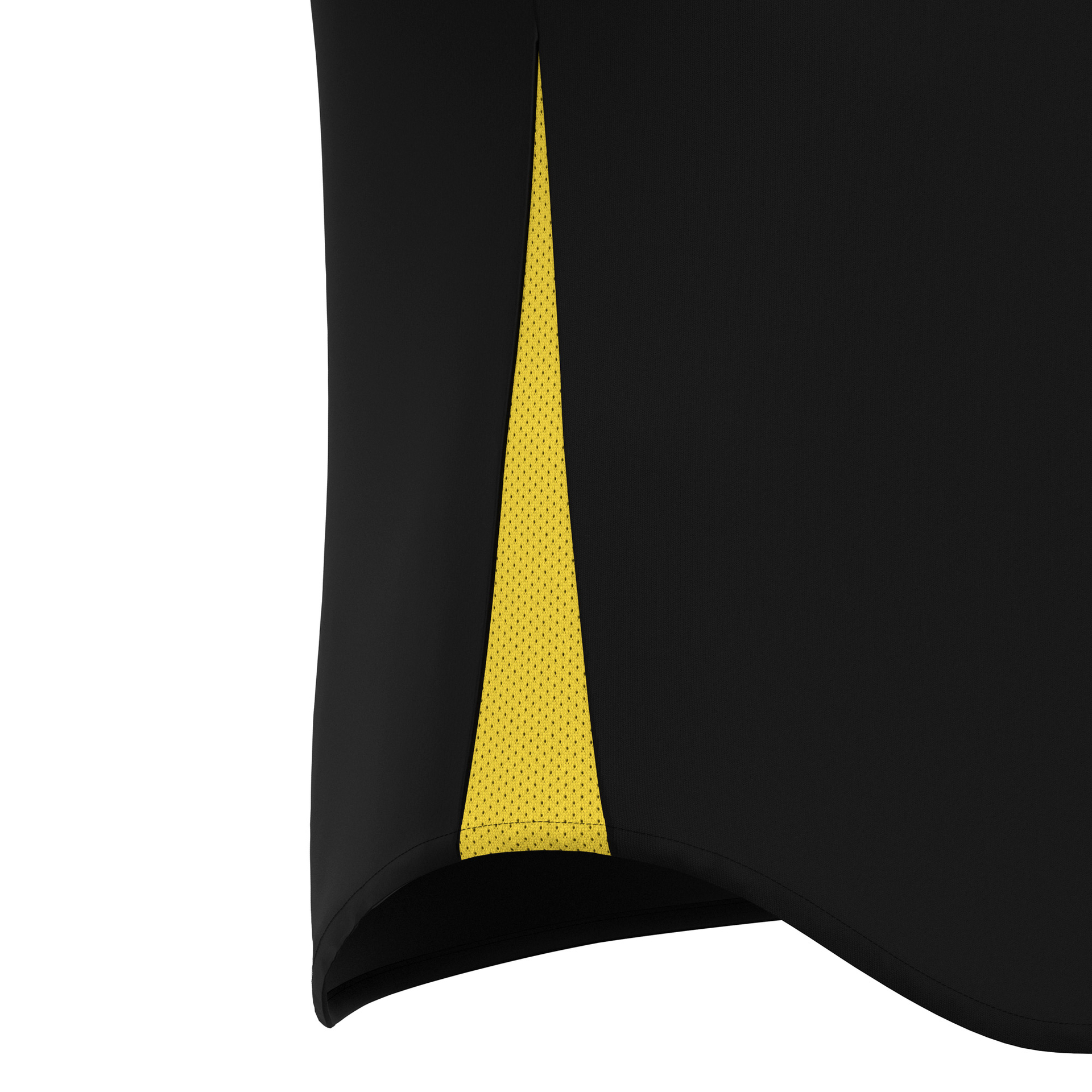 Macron Wyrm shirt - zwart/geel, foto 5 van 6