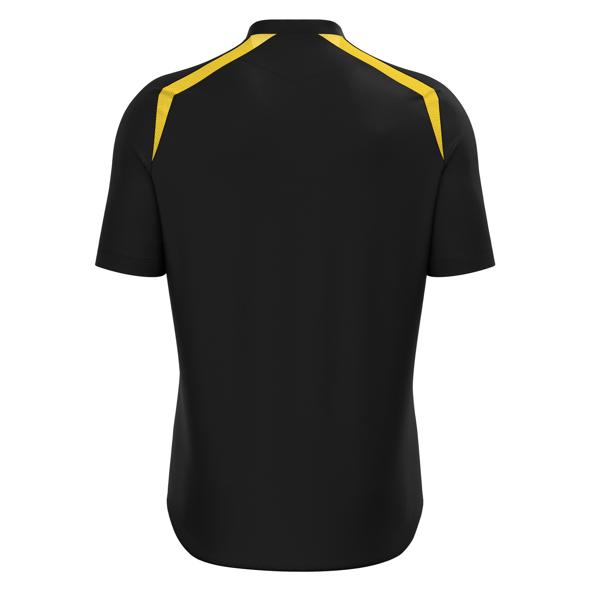 Macron Wyrm shirt - zwart/geel, foto 6 van 6