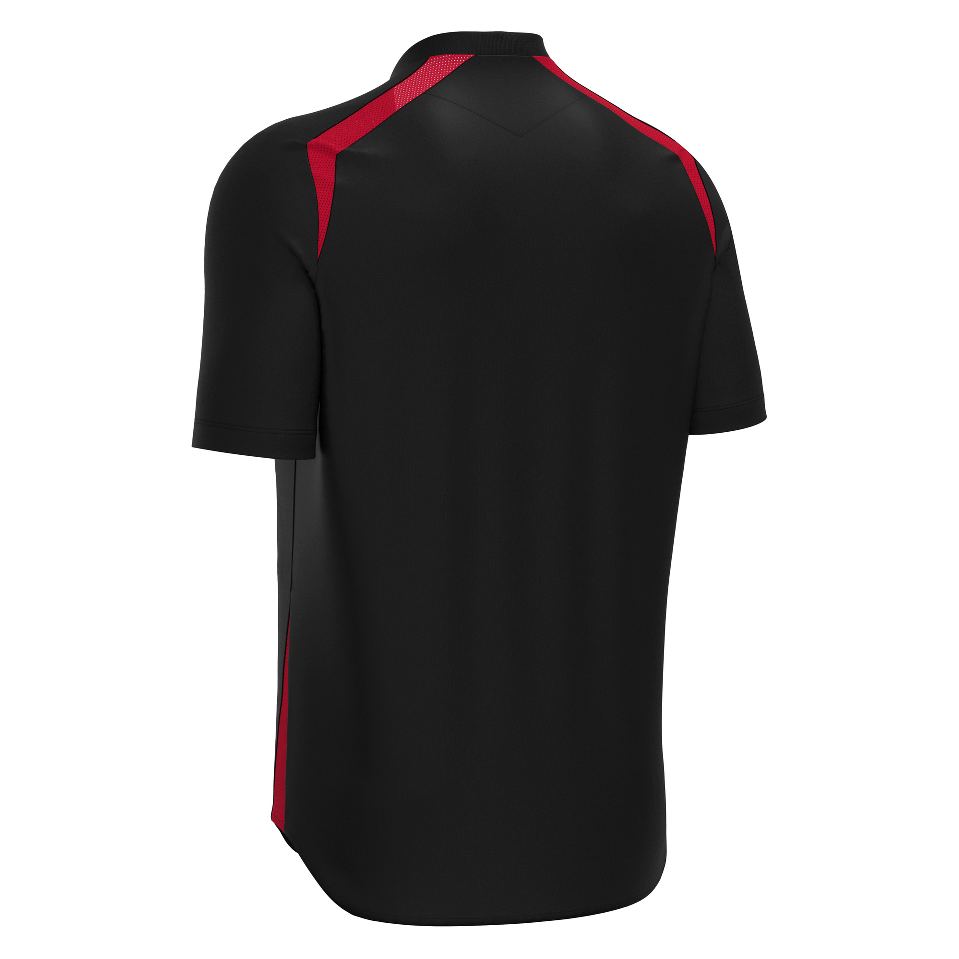 Macron Wyrm shirt - zwart/rood, foto 2 van 6