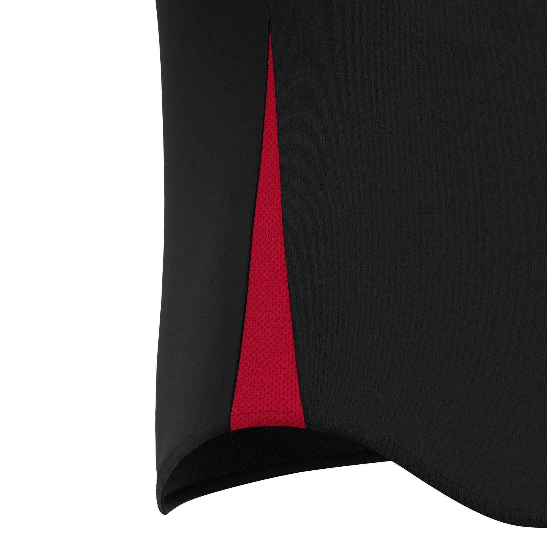 Macron Wyrm shirt - zwart/rood, foto 5 van 6