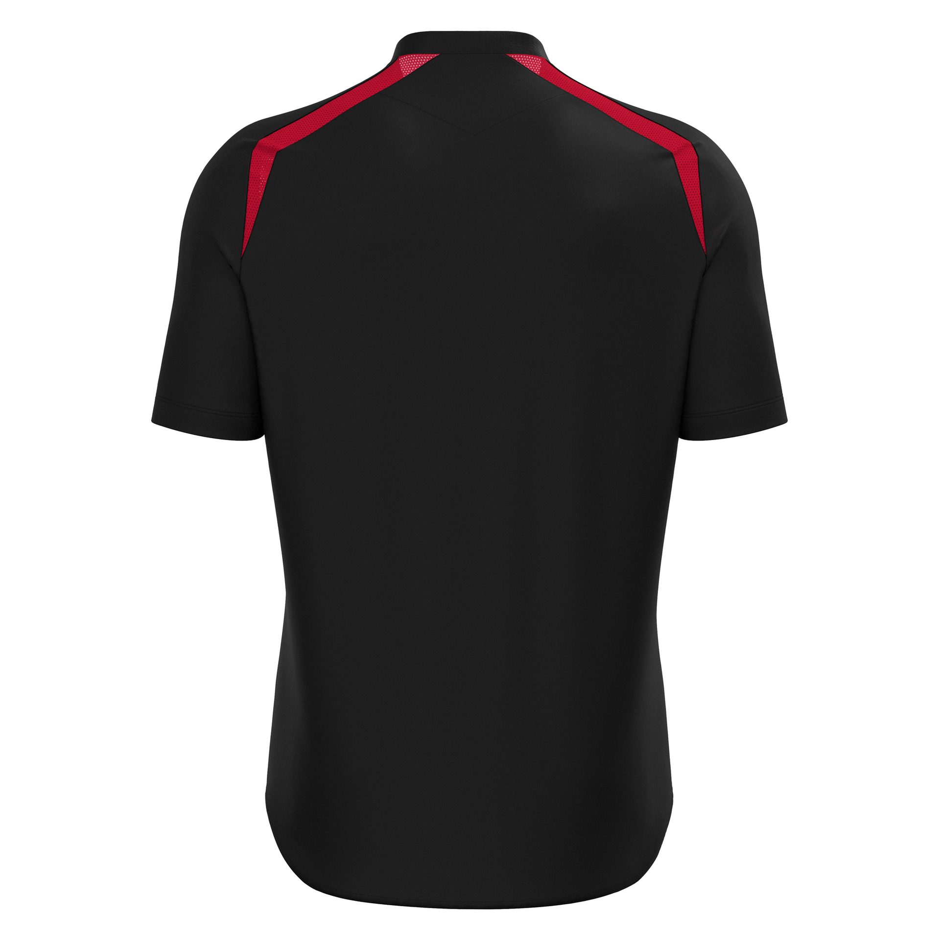 Macron Wyrm shirt - zwart/rood, foto 6 van 6