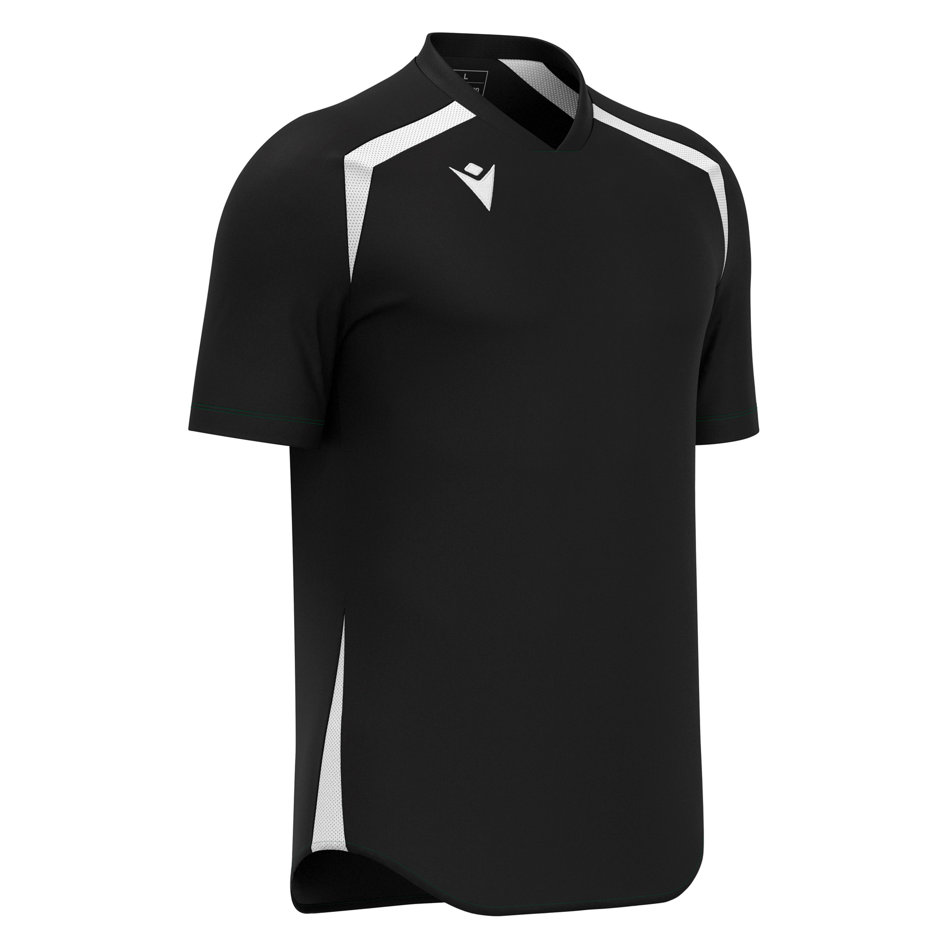 Macron Wyrm shirt - zwart/wit, foto 4 van 6