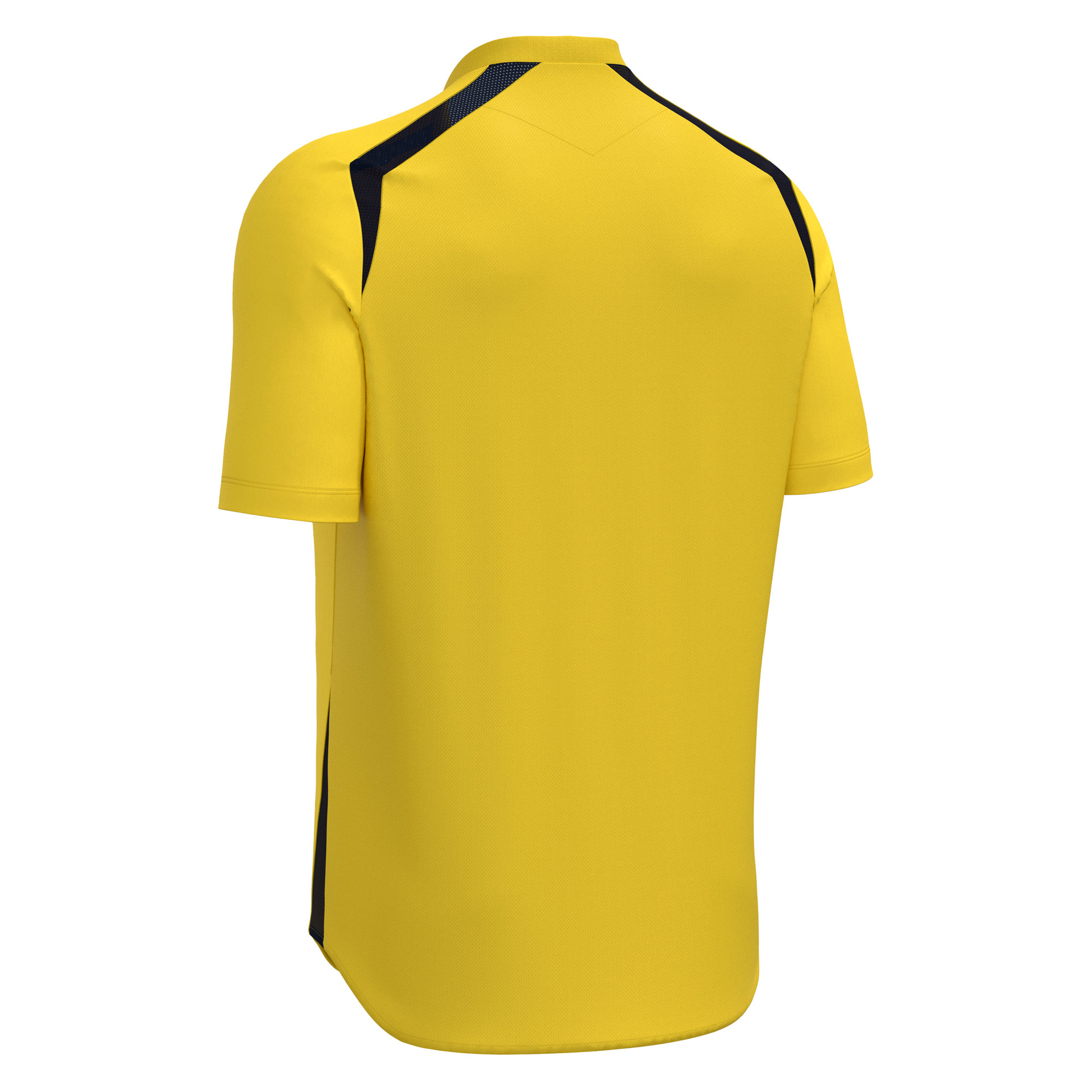 Macron Wyrm shirt - geel/navy, foto 4 van 6