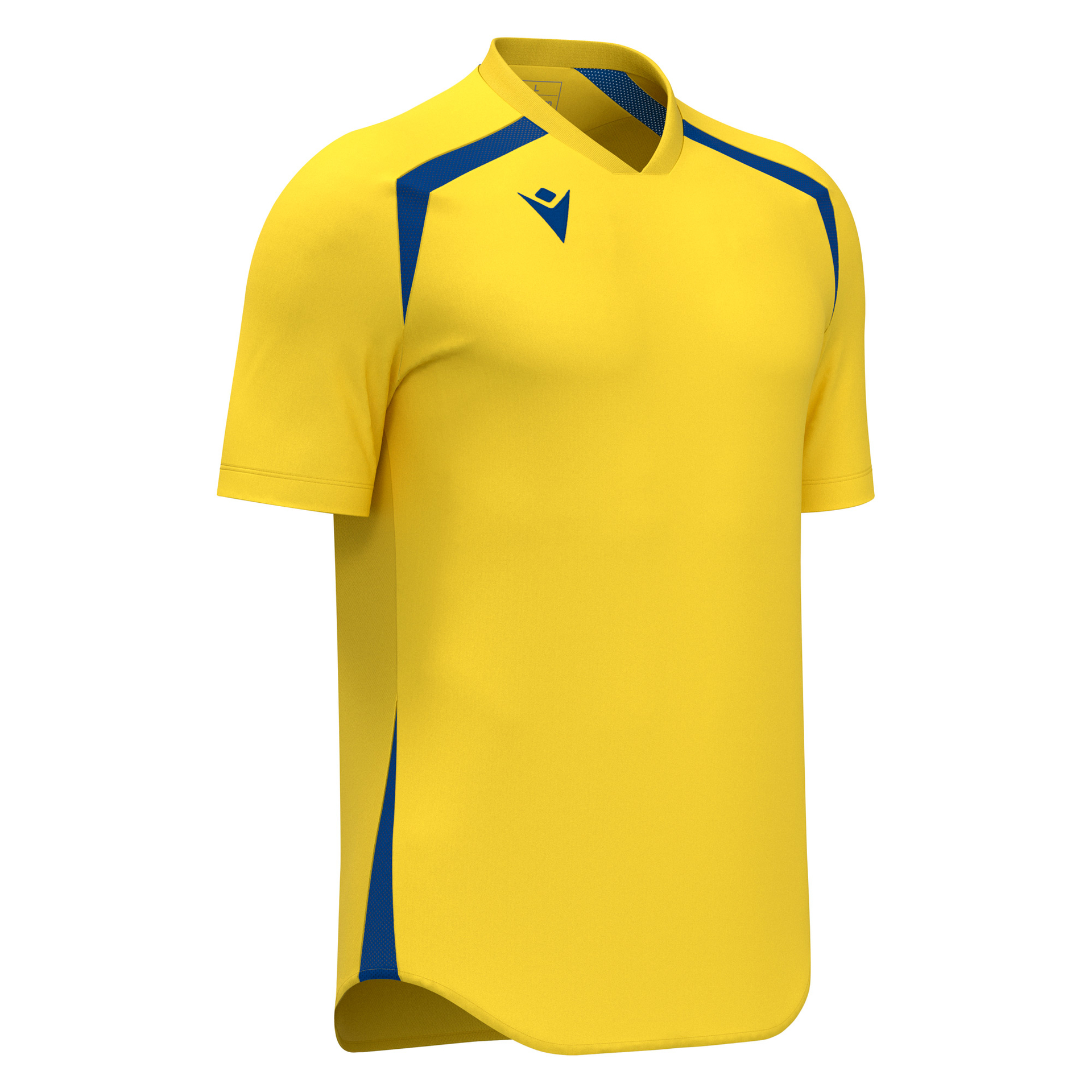 Macron Wyrm shirt - geel/blauw, foto 2 van 6