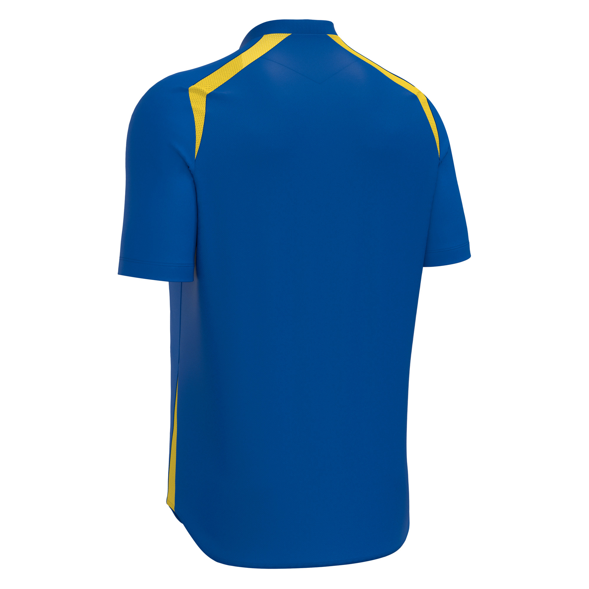 Macron Wyrm shirt - blauw/geel, foto 4 van 6