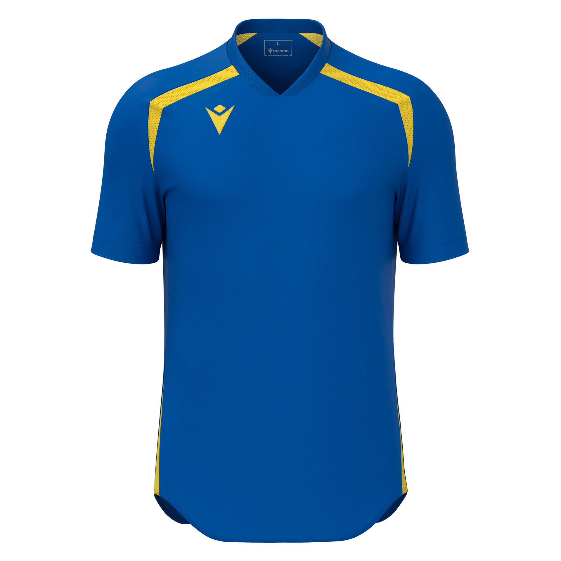 Macron Wyrm shirt - blauw/geel