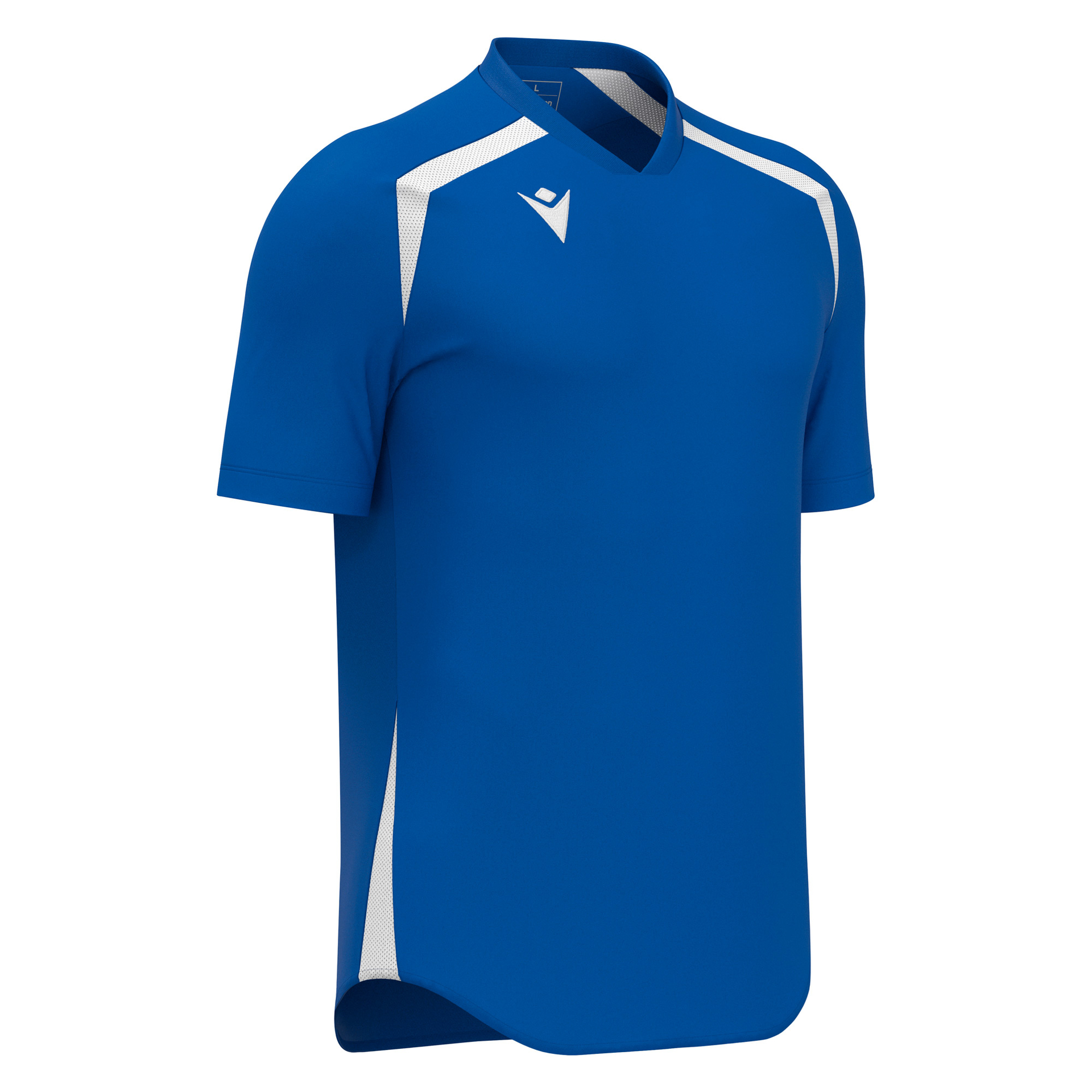 Macron Wyrm shirt - blauw/wit, foto 4 van 6