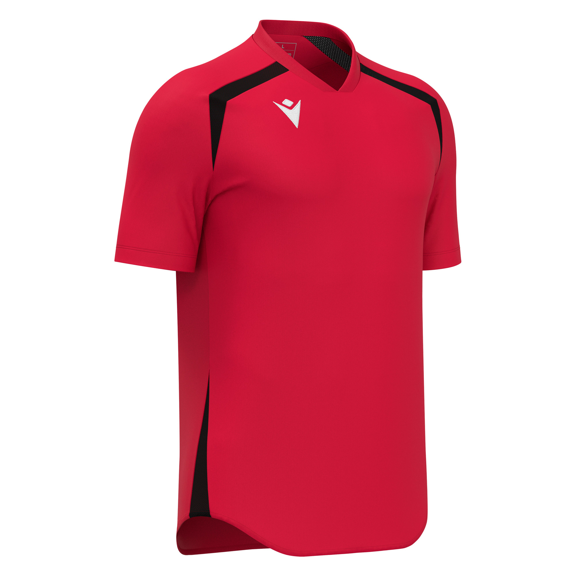 Macron Wyrm shirt - rood/zwart, foto 2 van 6