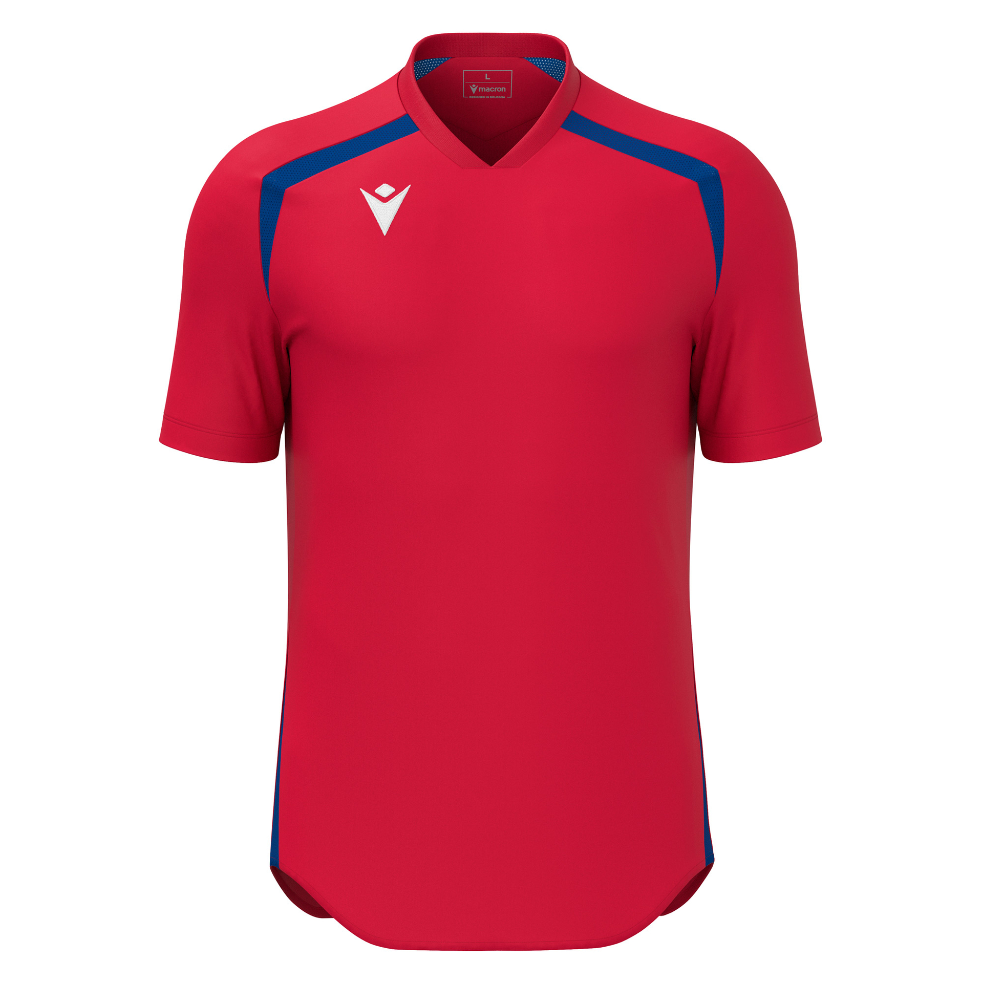 Macron Wyrm shirt - rood/blauw