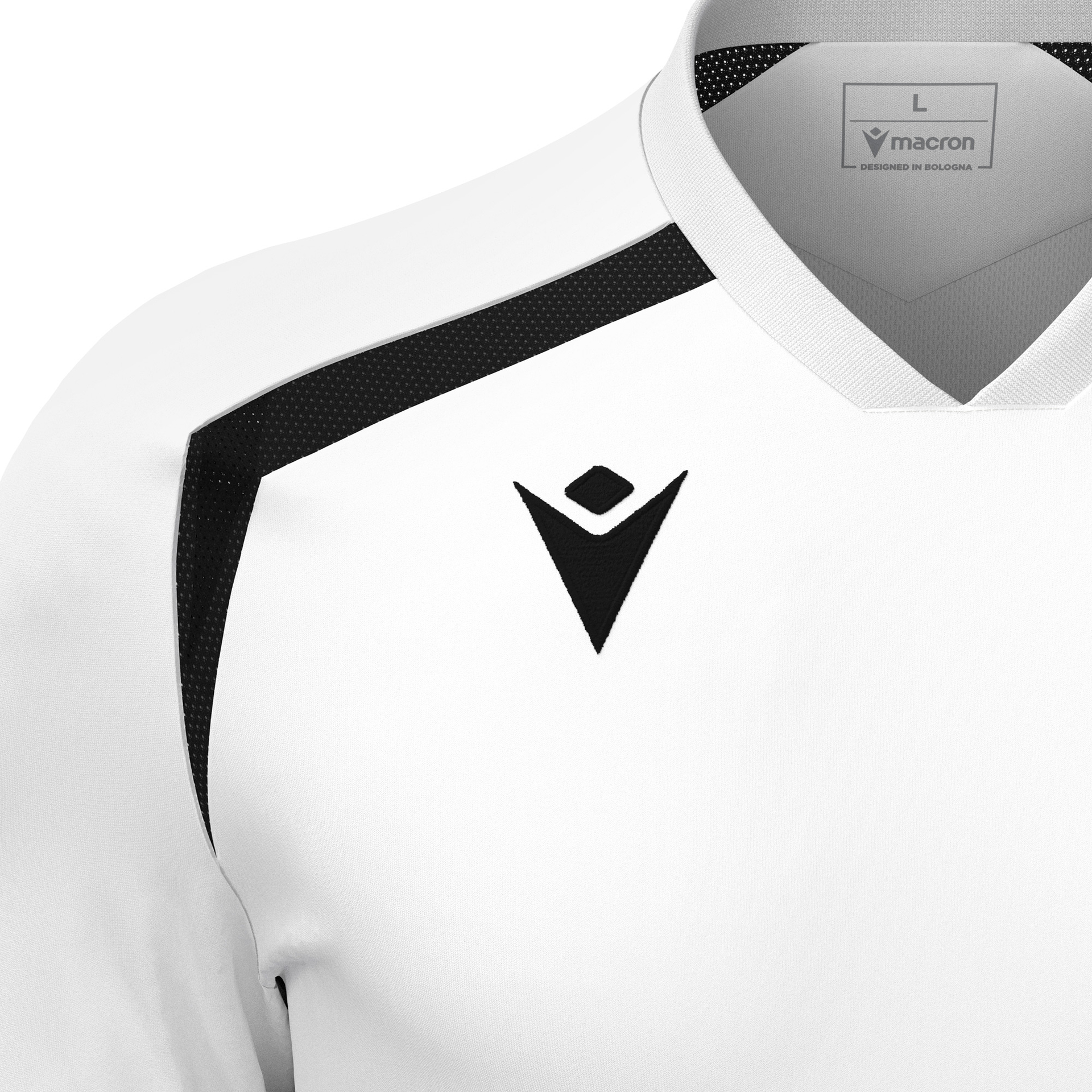 Macron Wyrm shirt - wit, foto 3 van 6