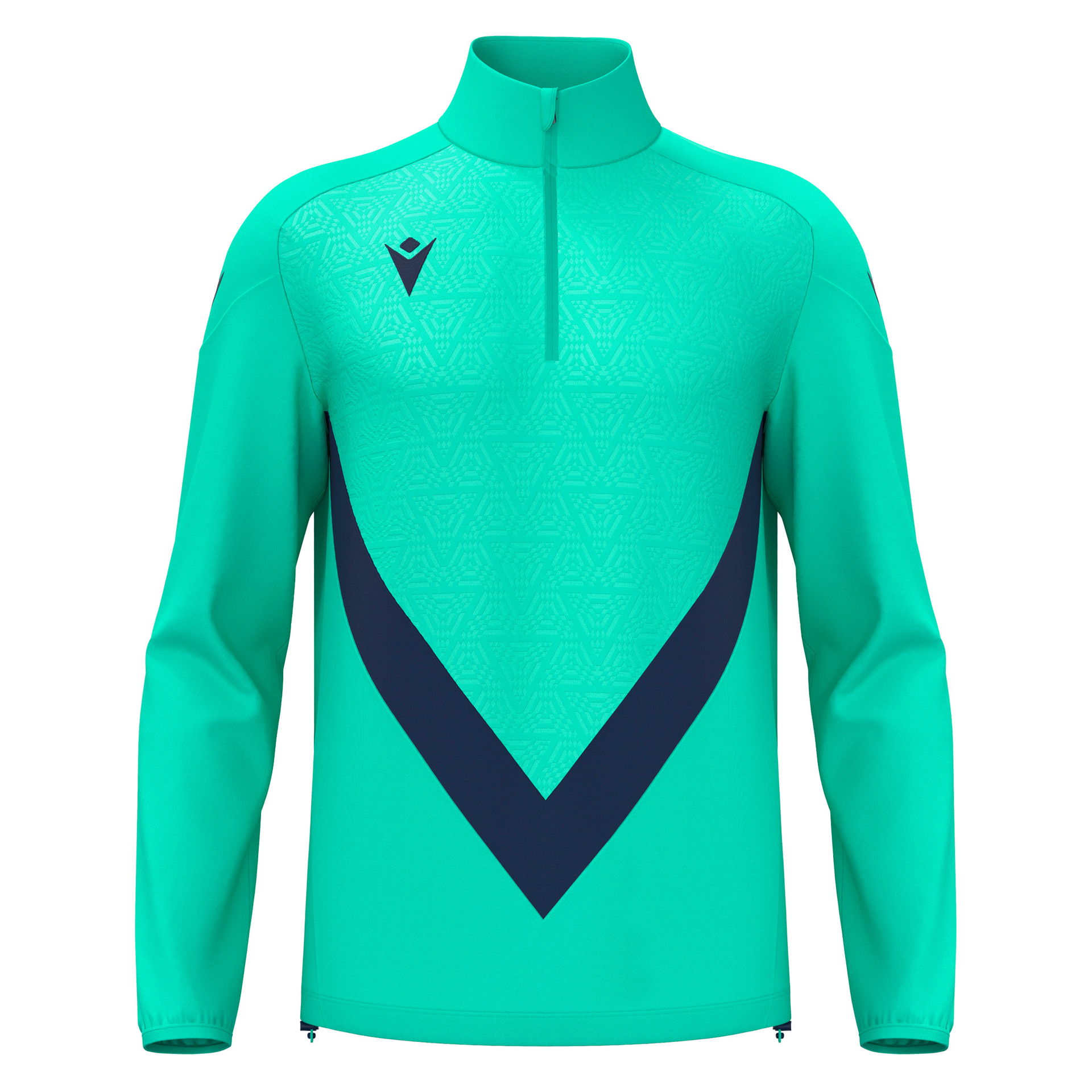 Macron Anduin 1/4 Zip Top - turquoise