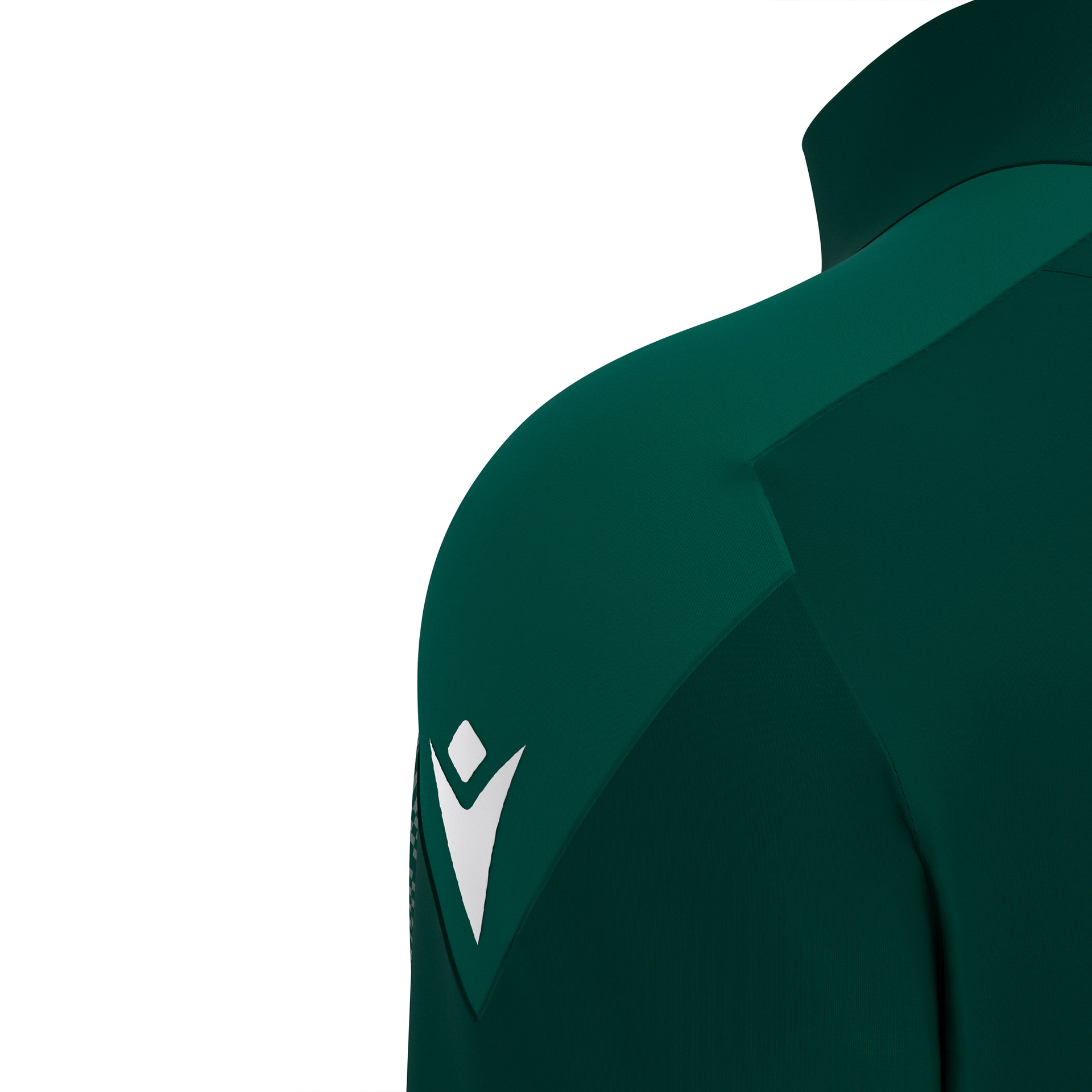Macron Anduin 1/4 Zip Top - donkergroen, foto 2 van 6