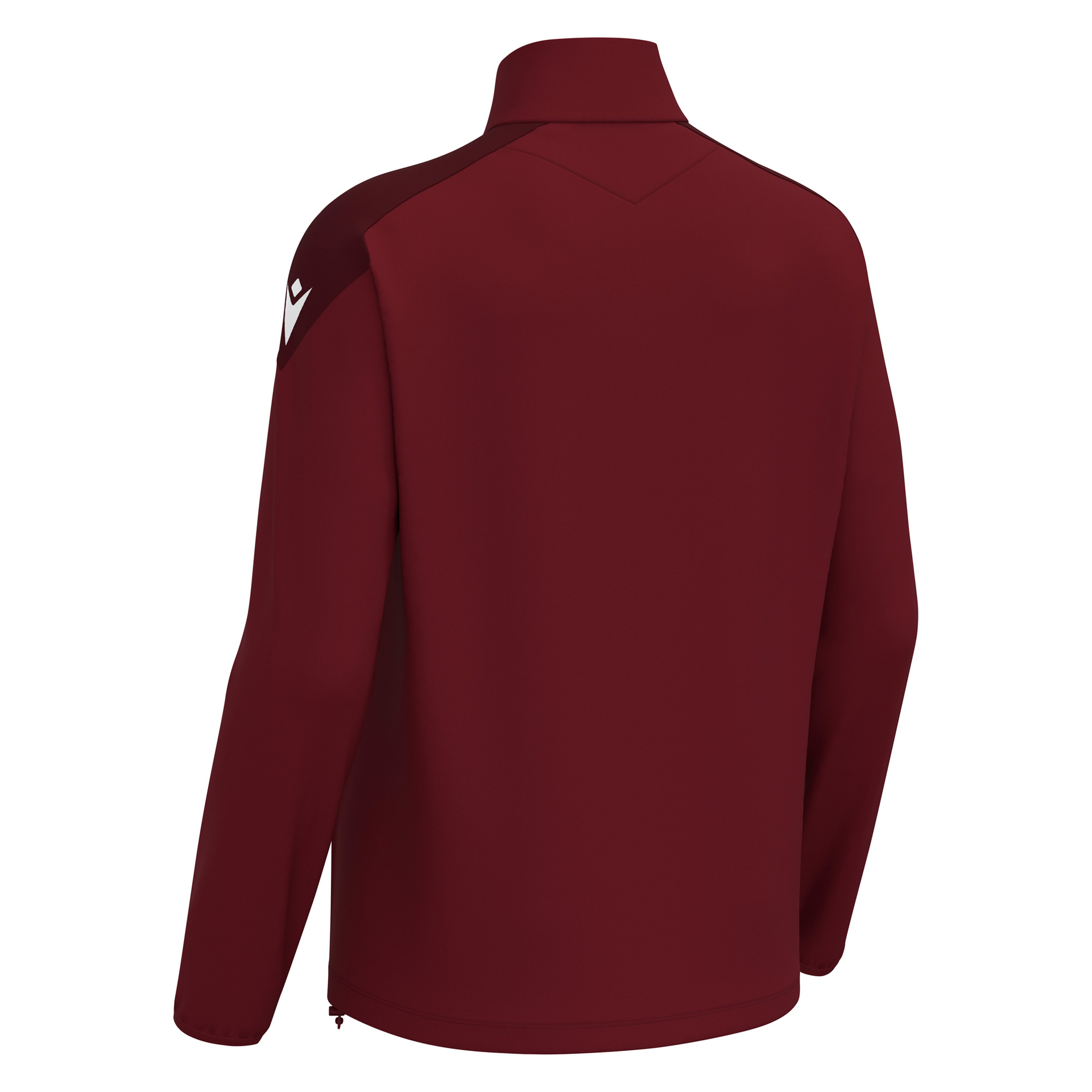 Macron Anduin 1/4 Zip Top - bordeaux rood, foto 2 van 6