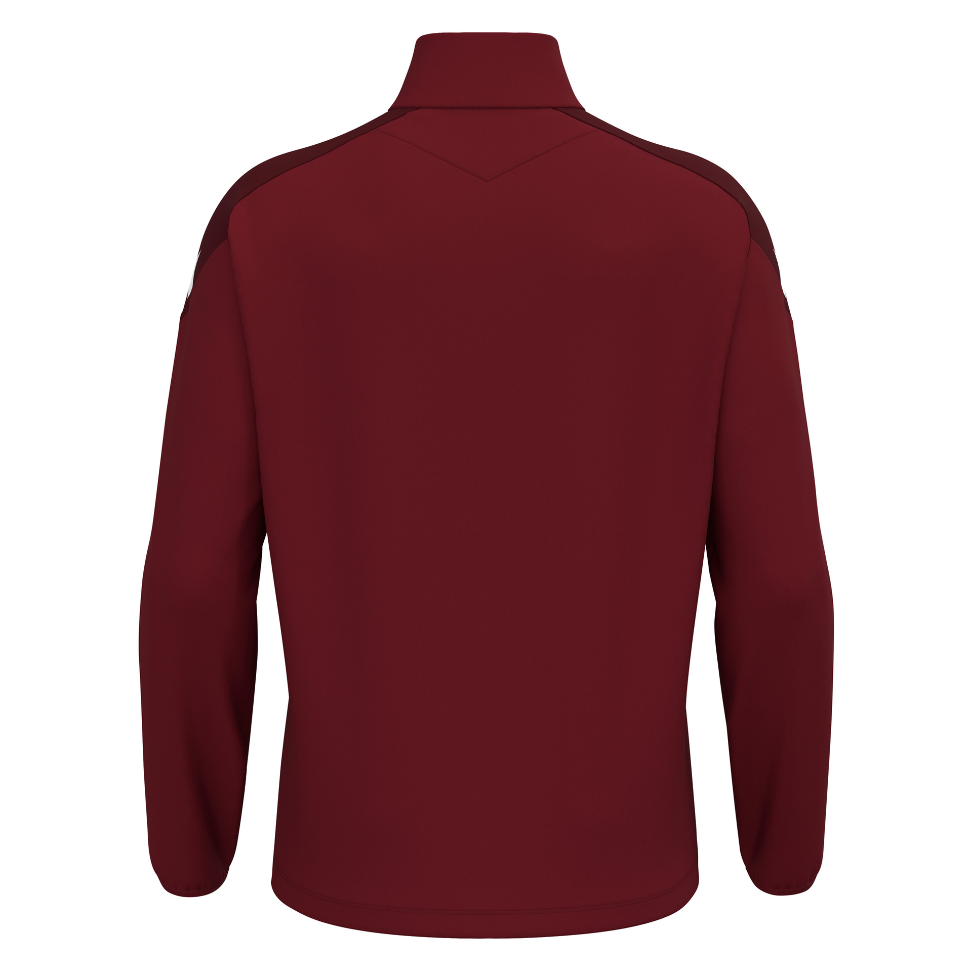 Macron Anduin 1/4 Zip Top - bordeaux rood, foto 6 van 6
