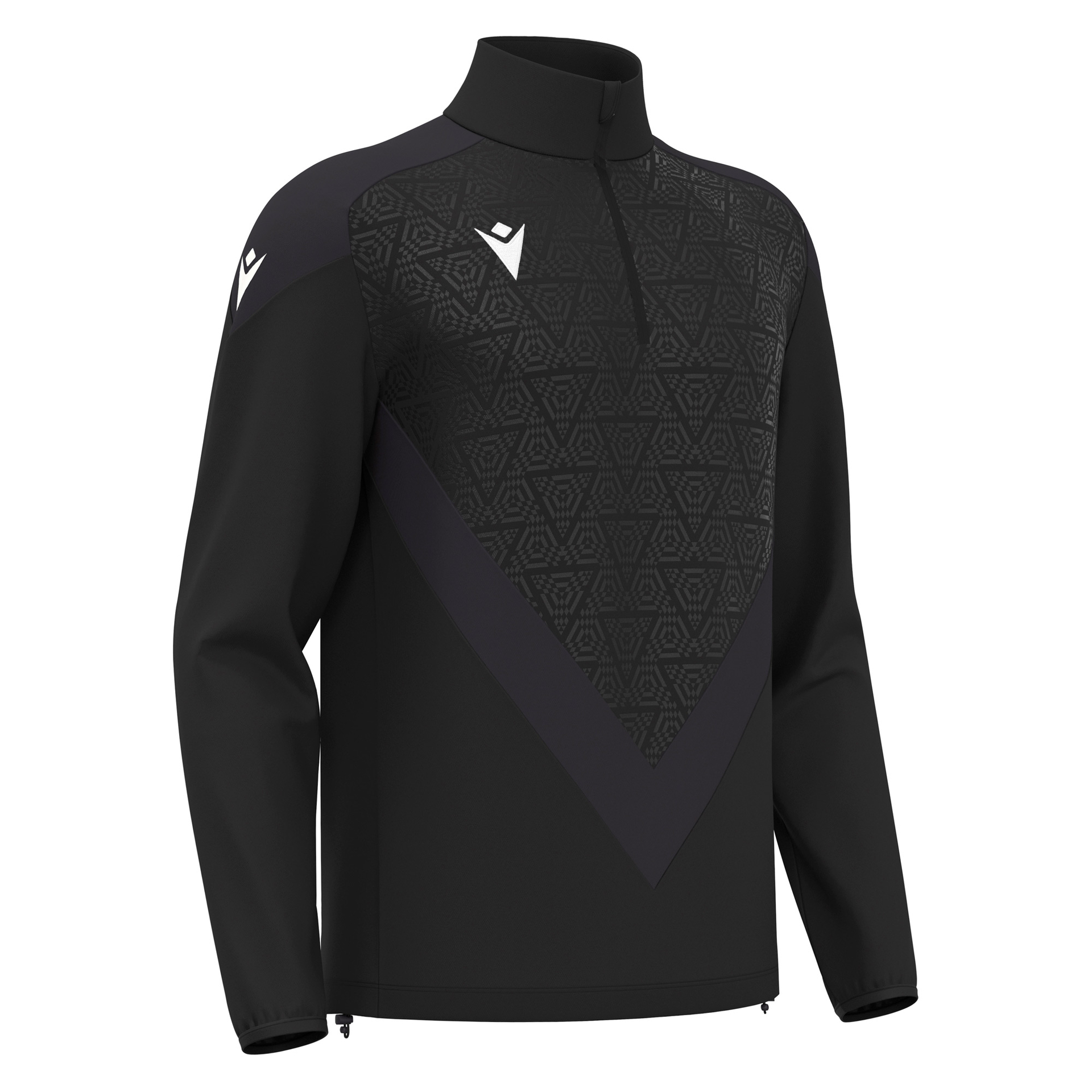 Macron Anduin 1/4 Zip Top - zwart, foto 4 van 6