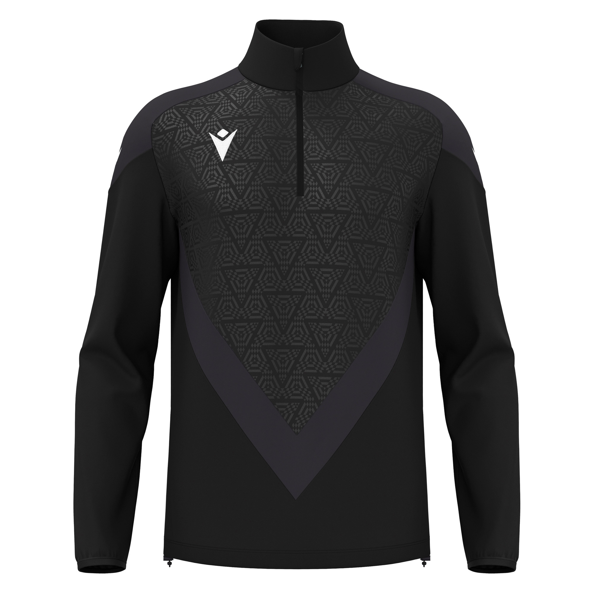 Macron Anduin 1/4 Zip Top - zwart